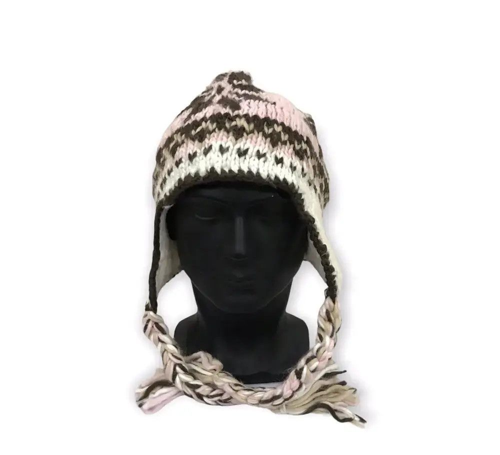 Japanese Brand × Vintage Japanese Brand Earflap Beanie Hat Size ONE SIZE - 2 Thumbnail