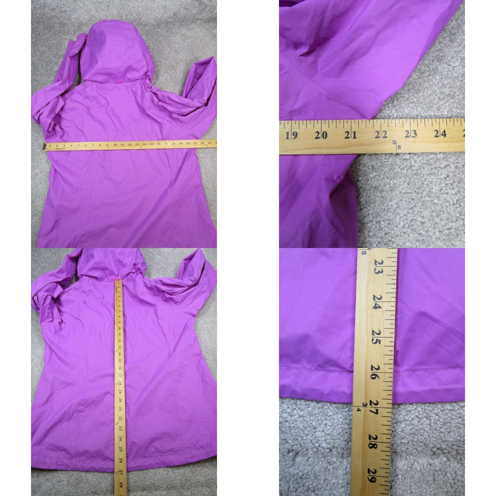 Mountain Hardwear Mountain Hardwear Rain Jacket Womens Large Purple Full Zip Jacket Womens L Purple Mountain Hardwear Size L / US 10 / IT 46 - 8 Thumbnail