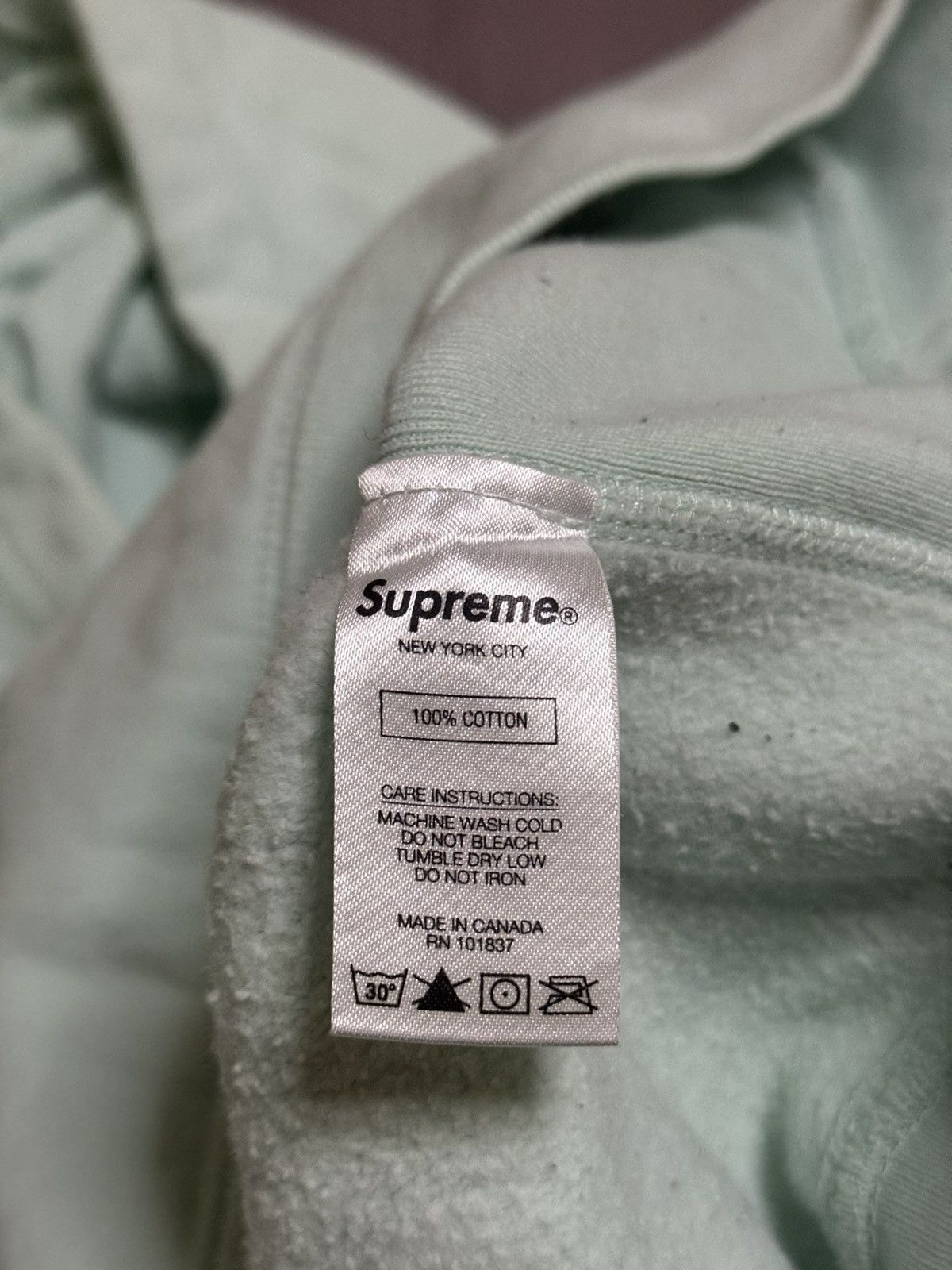 Supreme Supreme fw17 ice blue gold on blue box logo hood hoodie Size US M / EU 48-50 / 2 - 7 Thumbnail