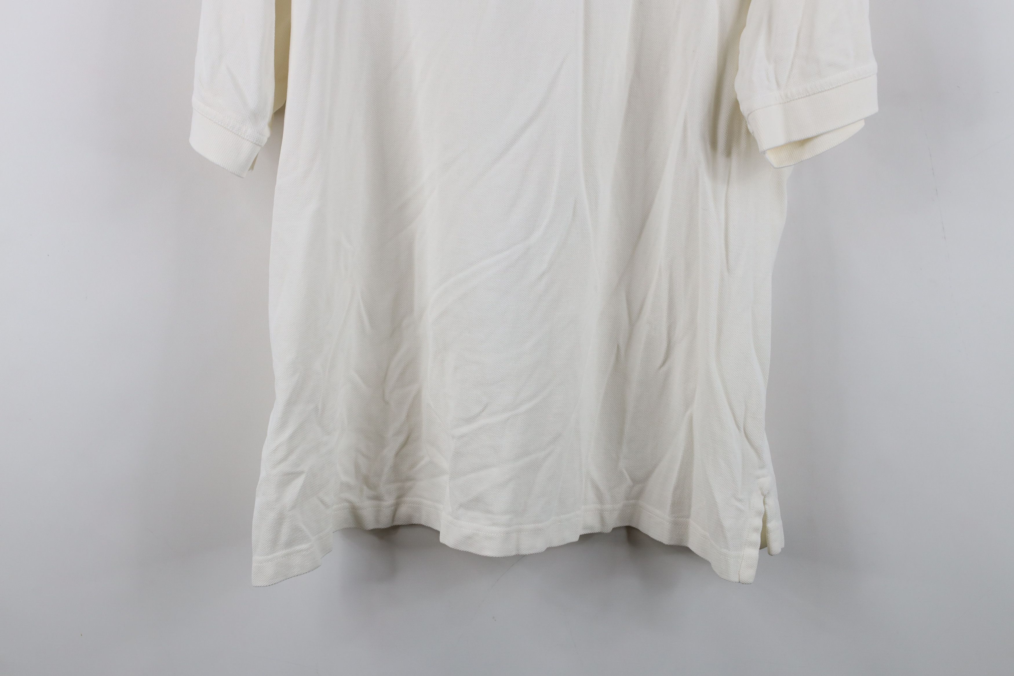 Vintage Vintage 90s Streetwear Cotton Knit Golf Polo Shirt White Size US M / EU 48-50 / 2 - 13 Thumbnail