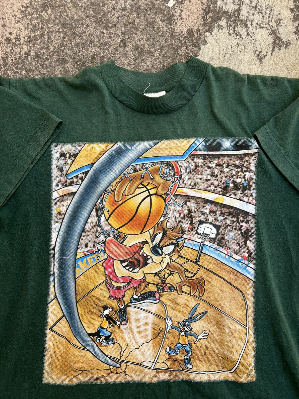 Vintage Vintage 90s Spacejam Big Print Size US L / EU 52-54 / 3 - 2 Thumbnail
