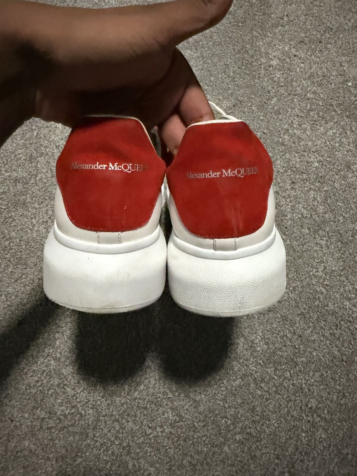 Alexander McQueen Alexander McQueen Oversized Sneaker 'White Lust Red' Size US 10 / EU 43 - 5 Thumbnail