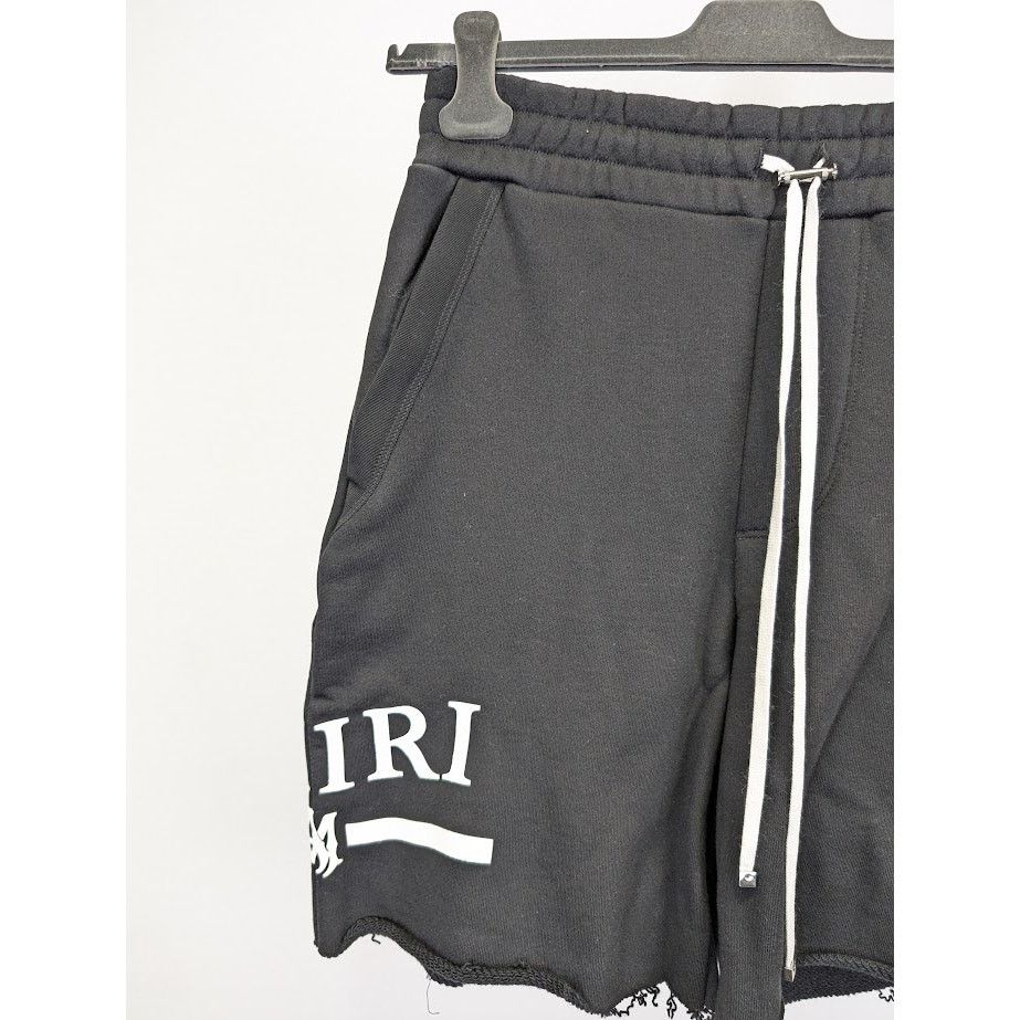 Amiri o1rshd1 MA Bar Sweatshorts in Black Size US 32 / EU 48 - 5 Thumbnail