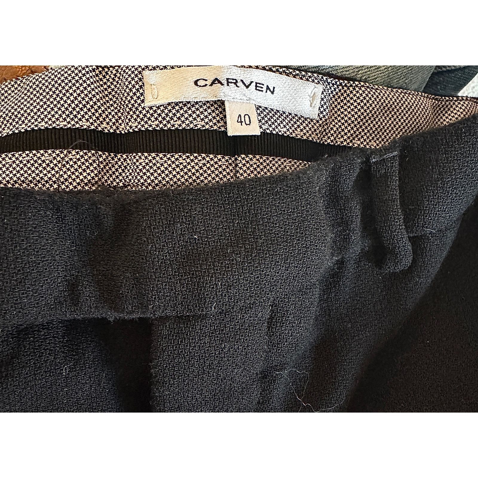 Carven CARVEN Women's Black Trousers Size US 31 - 3 Thumbnail