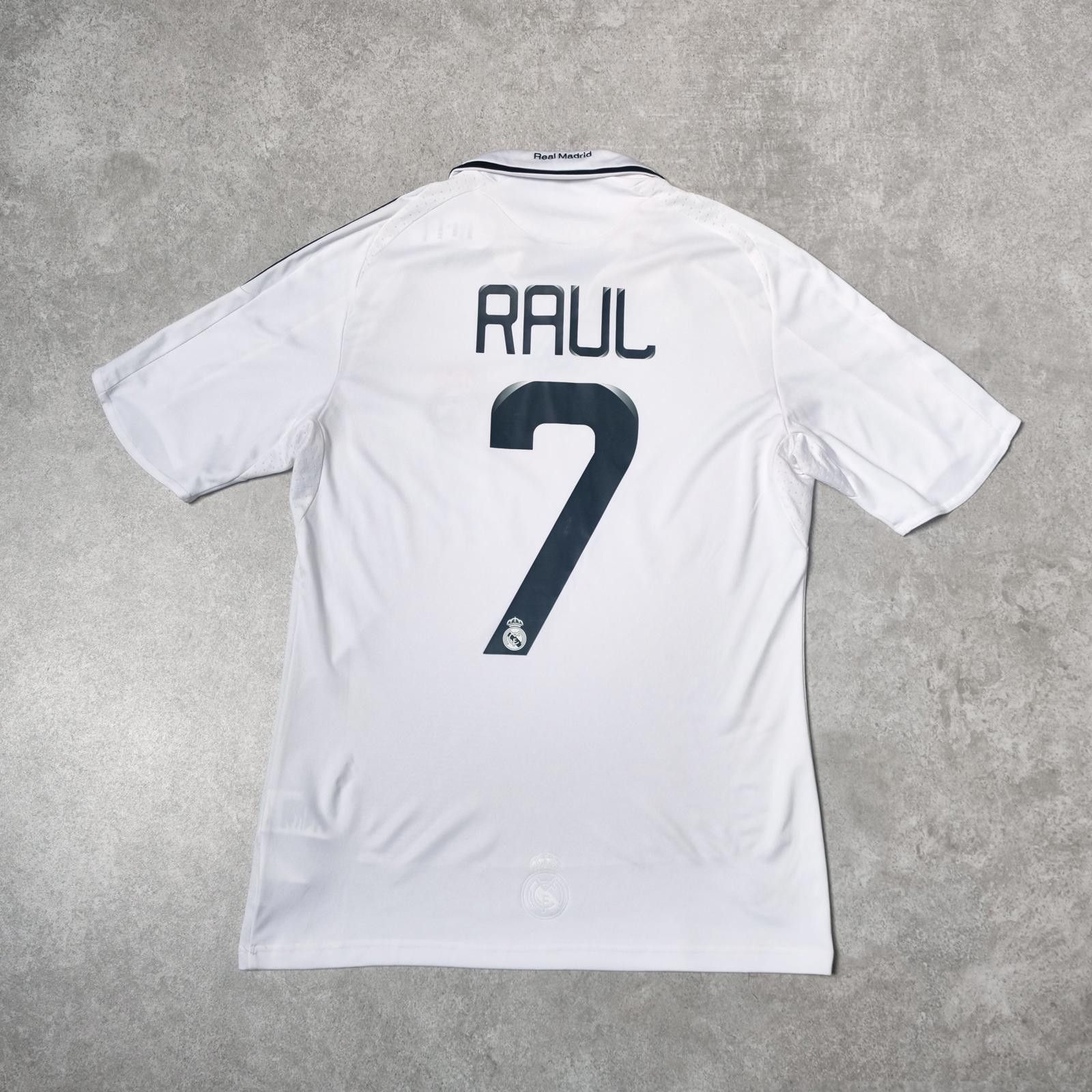 Adidas 2008/09 Real Madrid Home Shirt Adidas Raul (M) Size US M / EU 48-50 / 2 - 1 Thumbnail