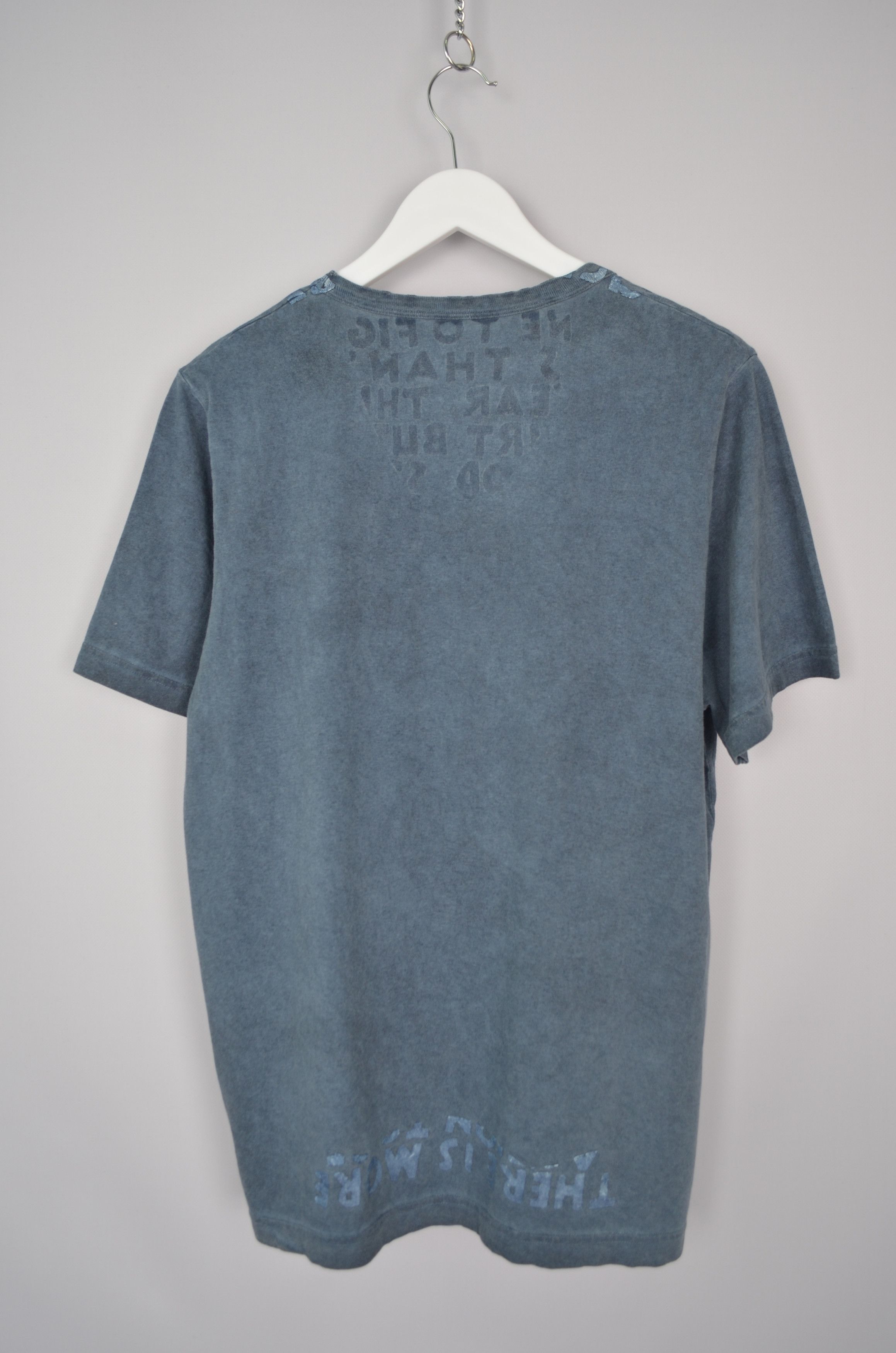 Maison Margiela Maison Martin Margiela AIDS Awareness Garment Dyed T-Shirt Size US M / EU 48-50 / 2 - 9 Thumbnail