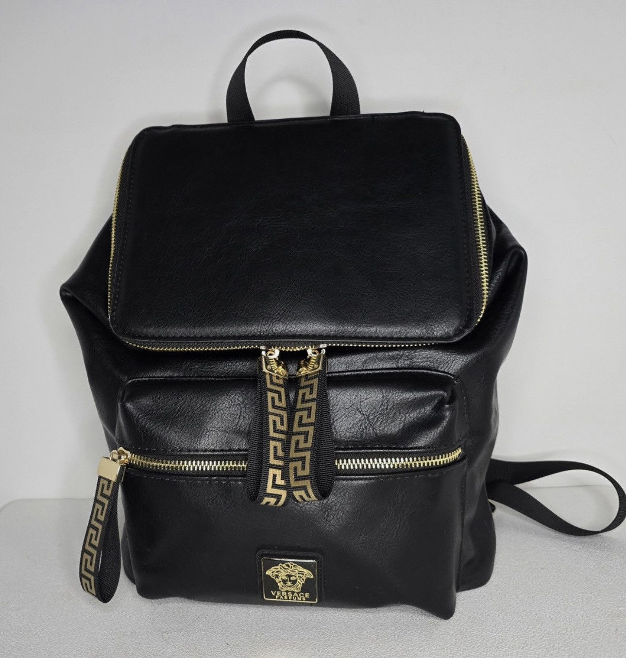 Versace Faux Leather backpack