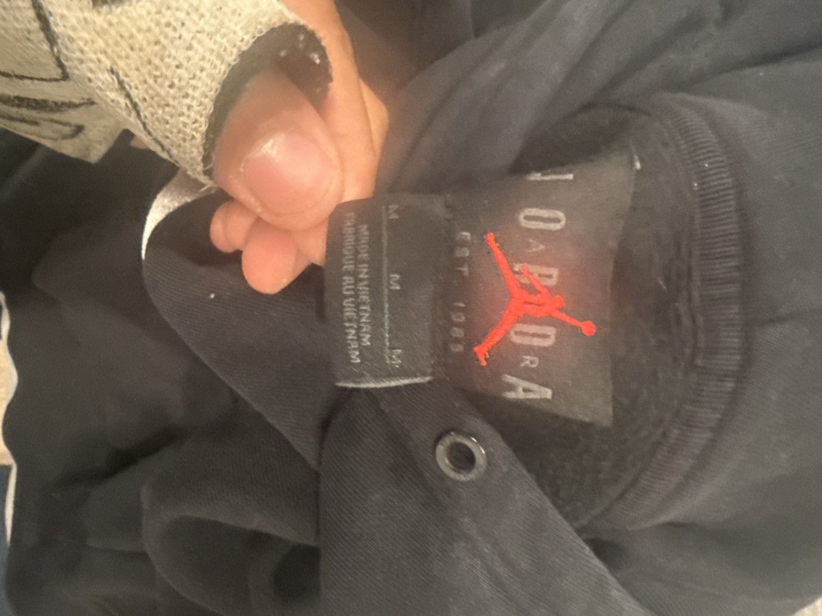 Jordan Brand × Off-White Jordan x Off-White Hoodie Black Embroidered Size [Medium] Size US M / EU 48-50 / 2 - 5 Thumbnail
