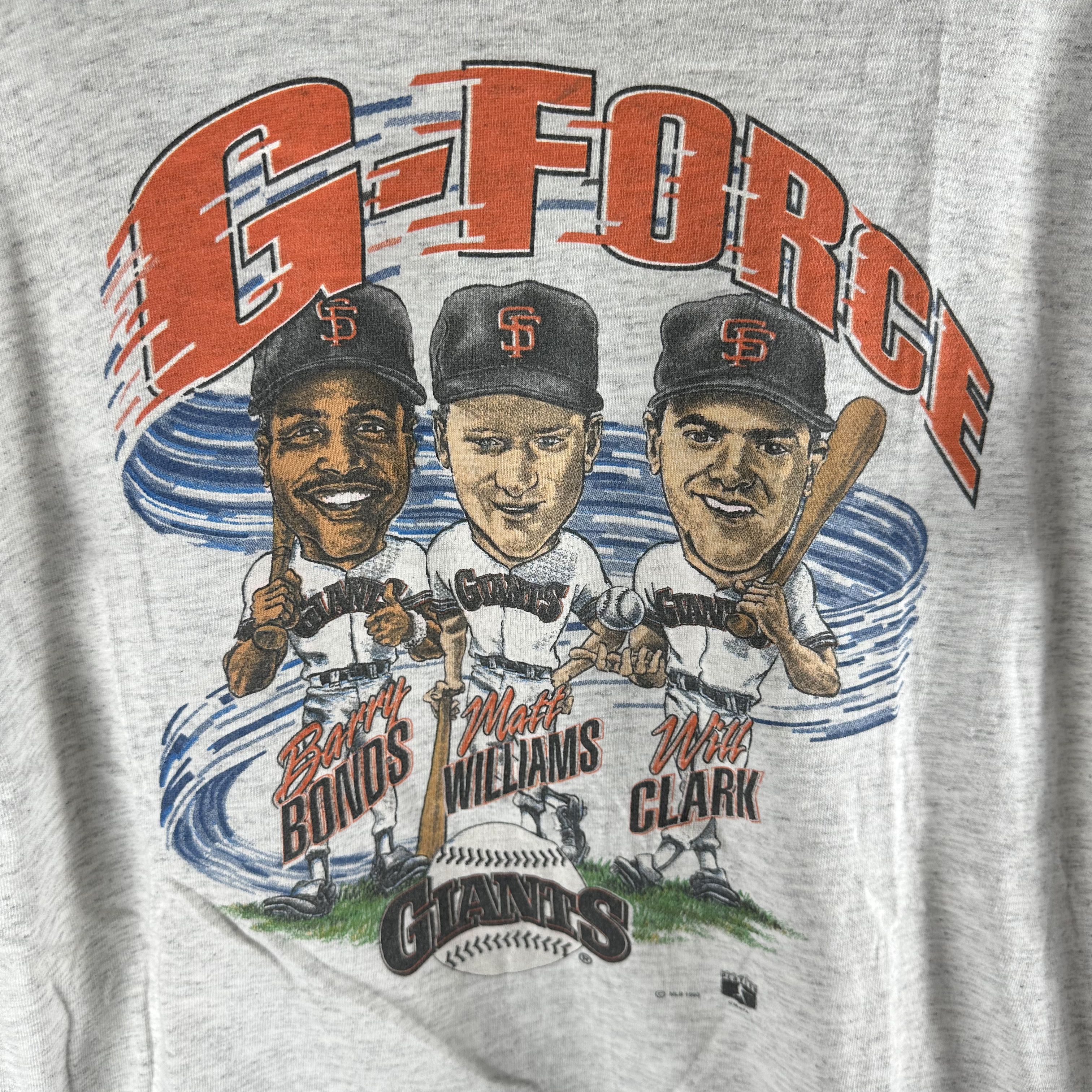 Vintage 1993 San Francisco Giants G-Force MLB Caricature T-Shirt Size US L / EU 52-54 / 3 - 2 Thumbnail