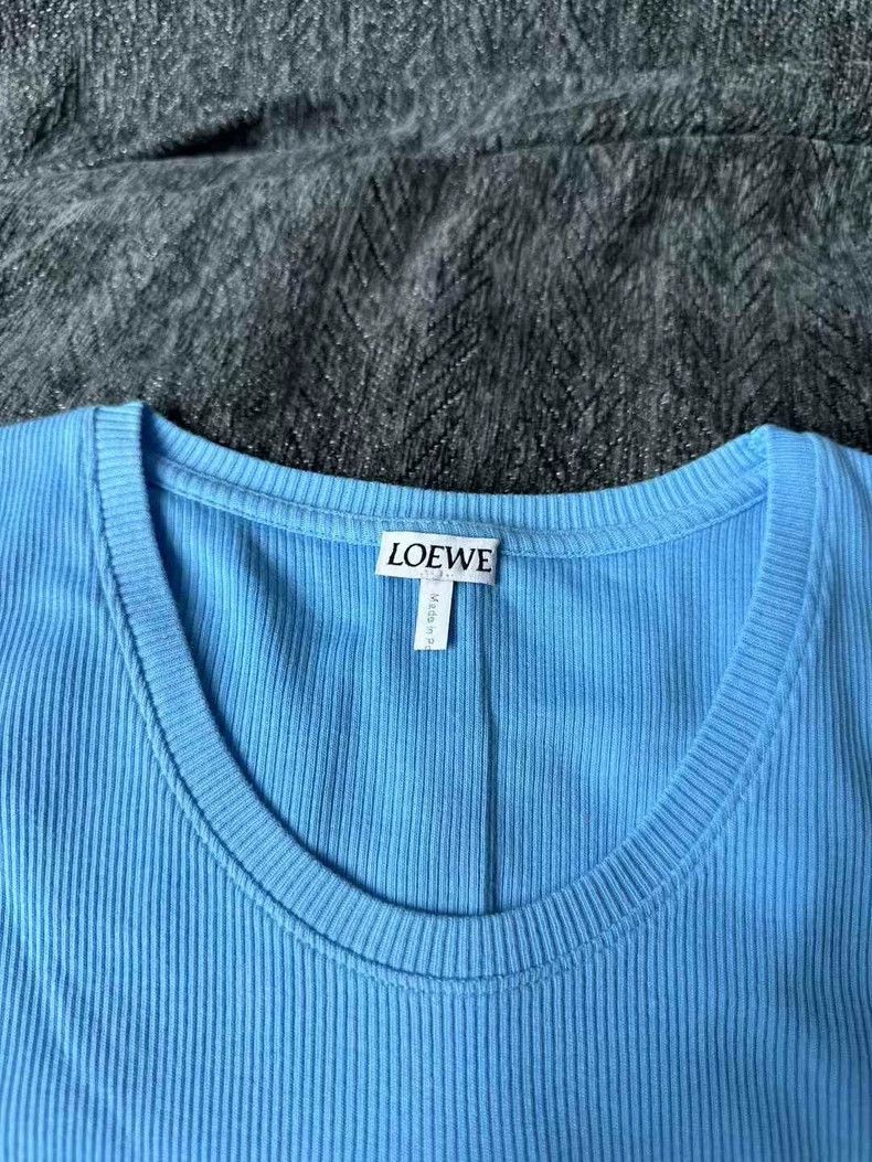 Loewe loewe Blue embroidered vest 2505-Nextarrow Size US S / EU 44-46 / 1 - 3 Thumbnail