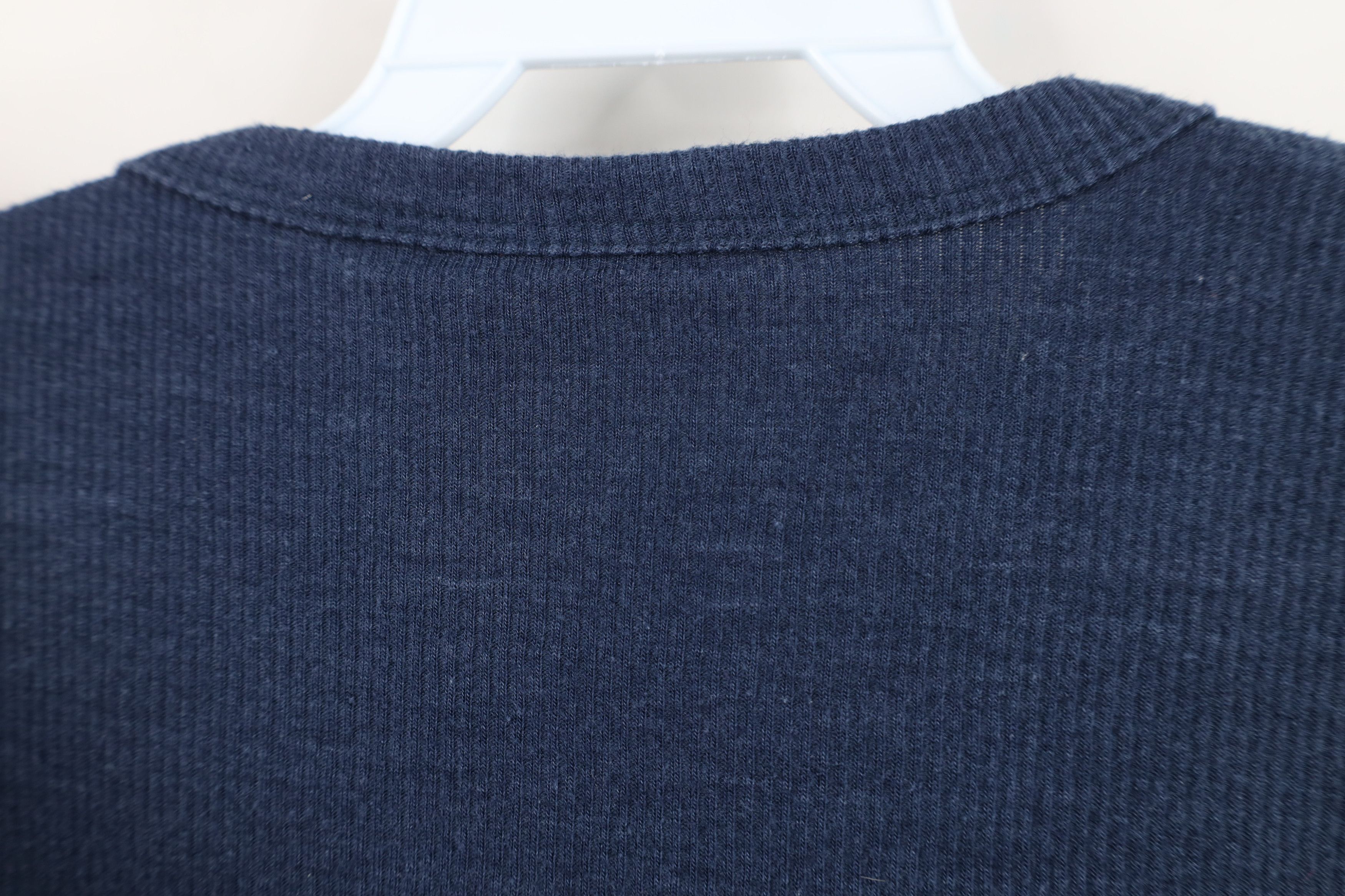 Vintage Vintage 90s Y2K Streetwear Ribbed Knit Short Sleeve T-Shirt Size US S / EU 44-46 / 1 - 8 Thumbnail