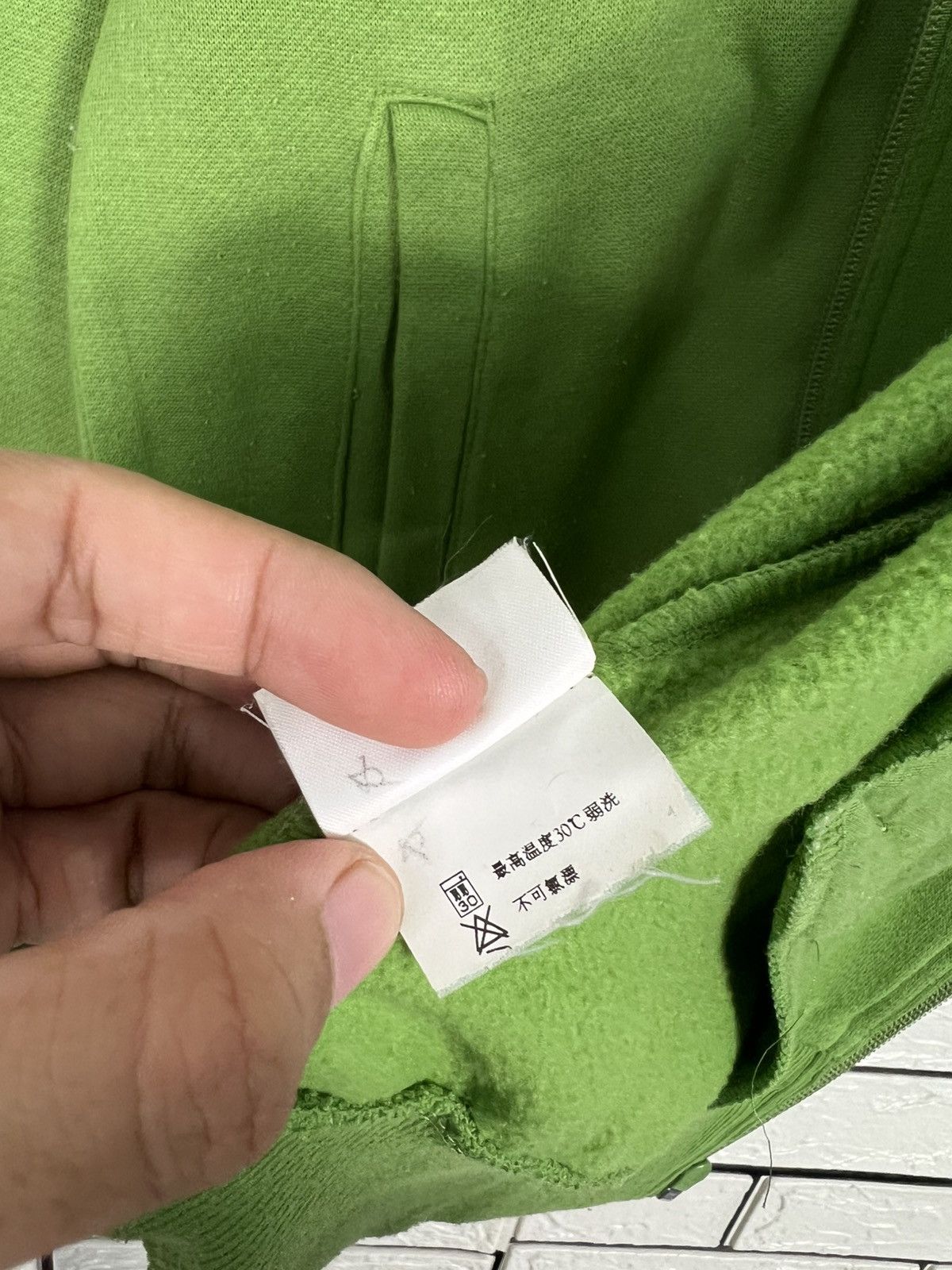 Asics ASICS TOKYO 07 Green Zipper Hoodie Sweatshirt #4232-C193 Size US S / EU 44-46 / 1 - 17 Thumbnail