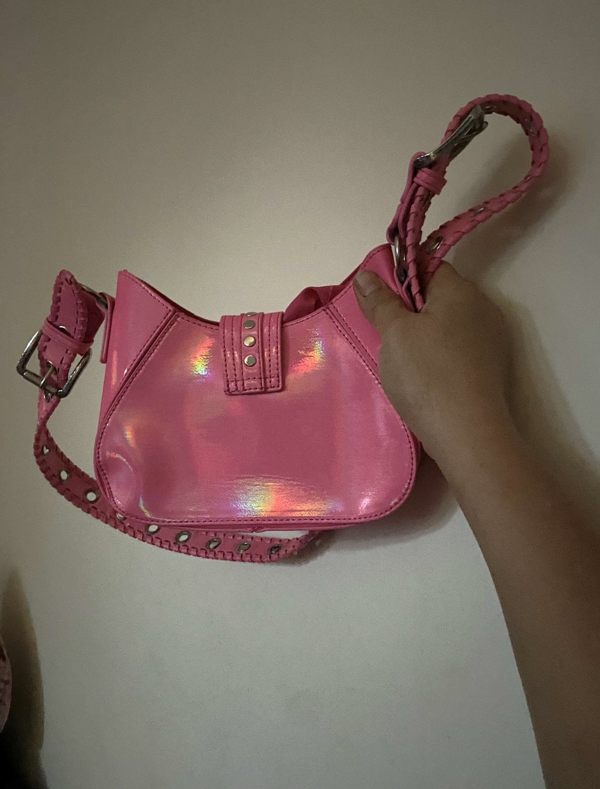 Urban Outfitters Urban Outfitters Studded Pink Handbag - Trendy & Stylish! Size ONE SIZE - 5 Thumbnail