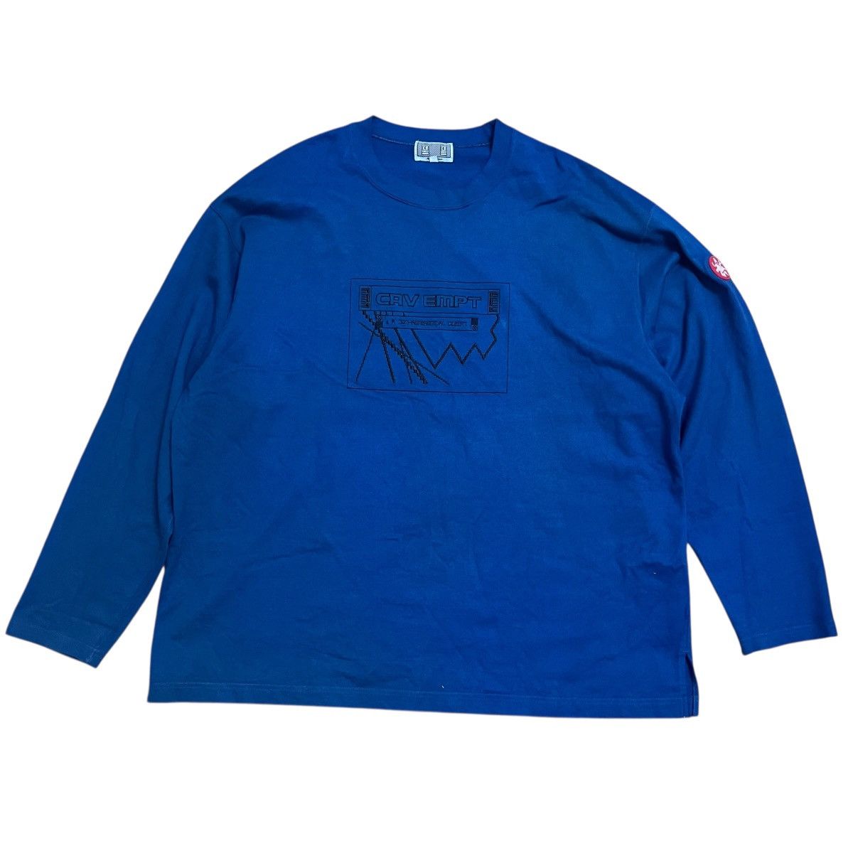 Cav Empt Authentic Cav Empt Longsleeve Japan Boxy Shirt Like New Size US L / EU 52-54 / 3 - 1 Thumbnail