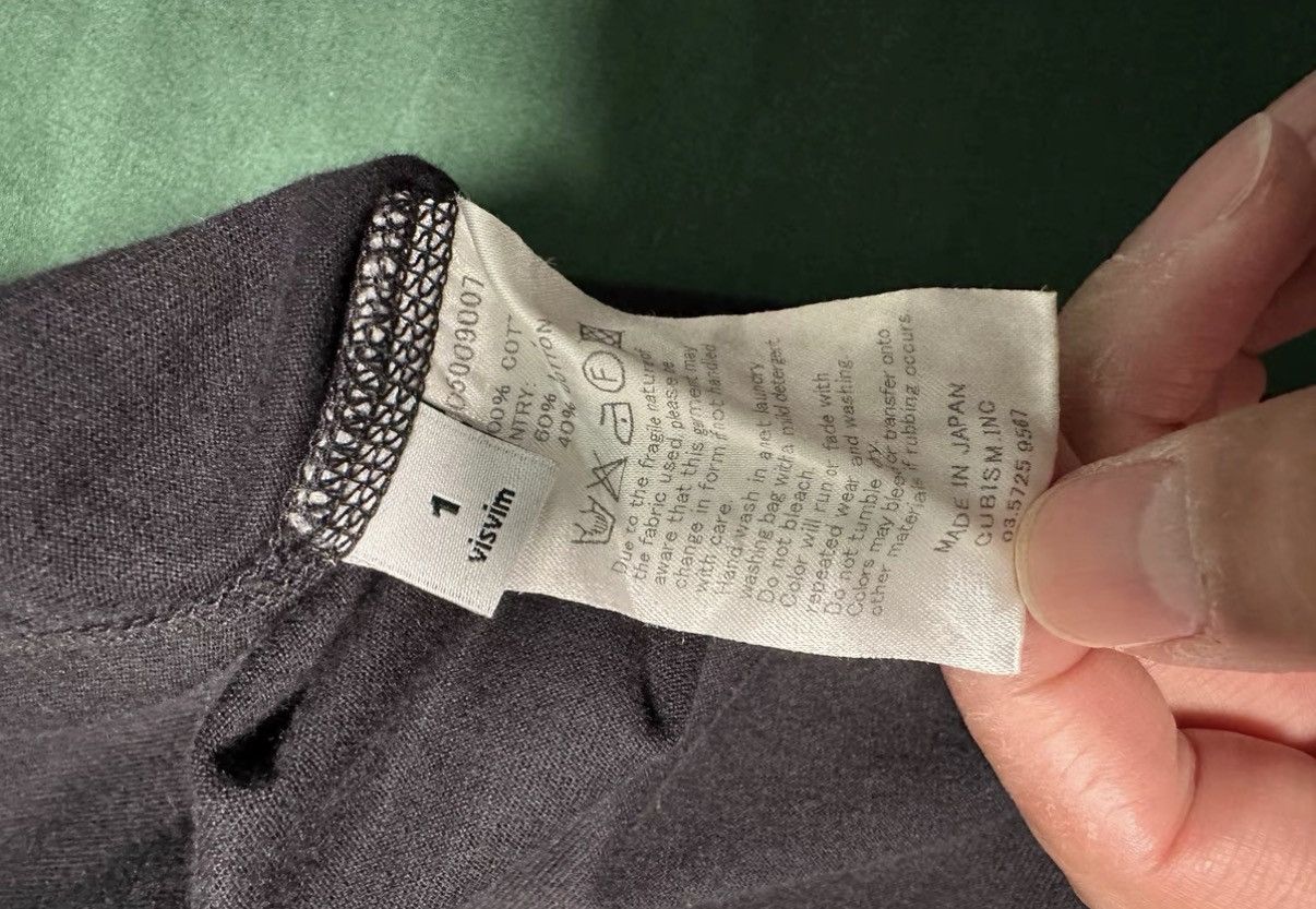 Visvim Visvim T-shirt Size: 1, Color: black Size US S / EU 44-46 / 1 - 3 Thumbnail