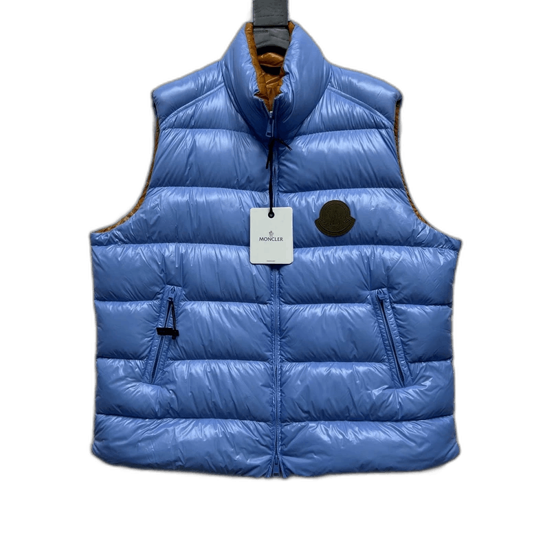 Moncler Moncler SS23 Parke Down Vest Blue Size US M / EU 48-50 / 2 - 1 Thumbnail