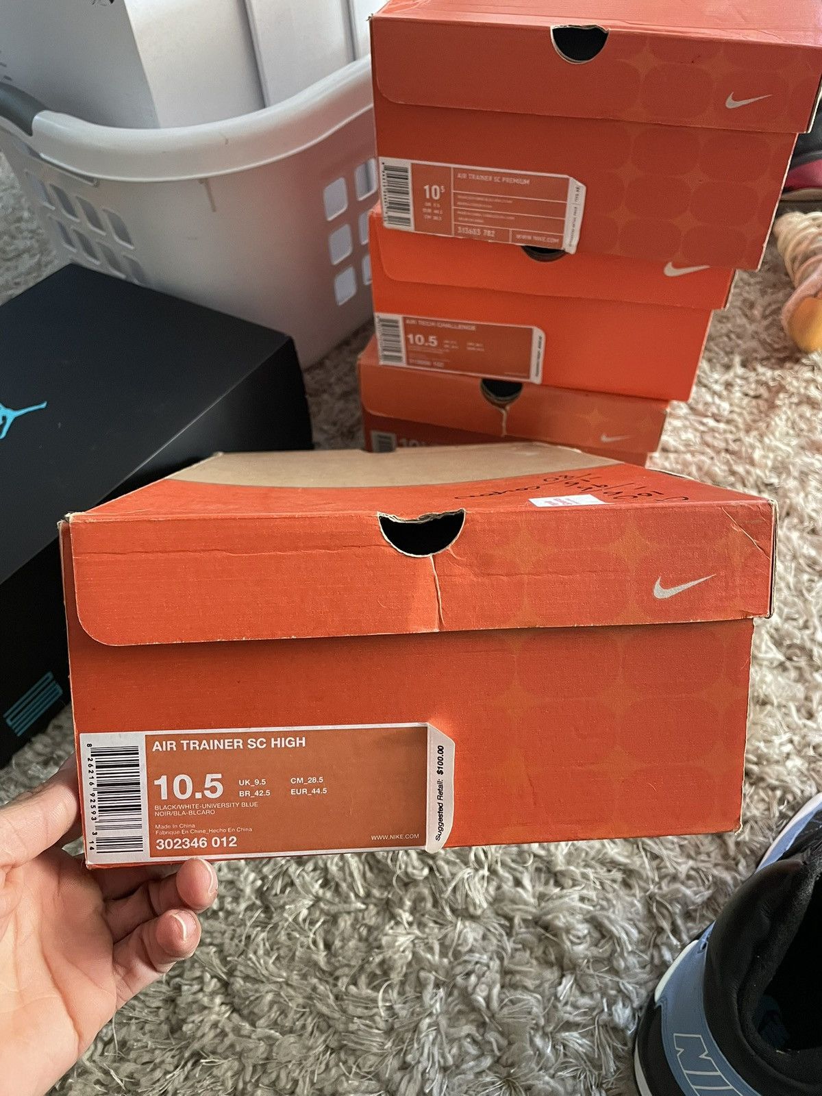 Nike Vintage Nike Air Trainer SC High Size US 10.5 / EU 43-44 - 11 Thumbnail