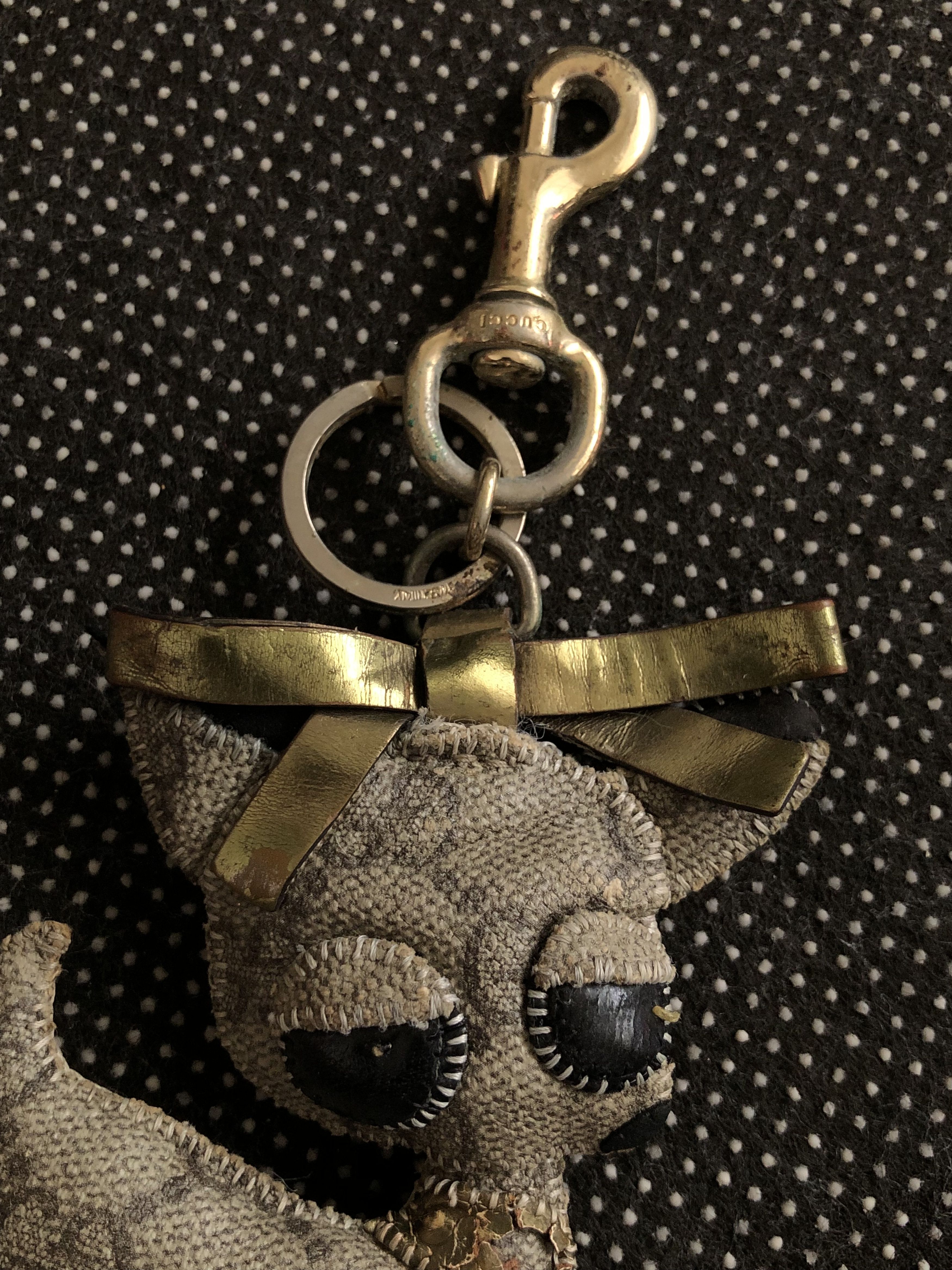 Gucci GUCCI GG CHARM CHIHUAHUA DOG KEY RING DISTRESS Size ONE SIZE - 4 Thumbnail