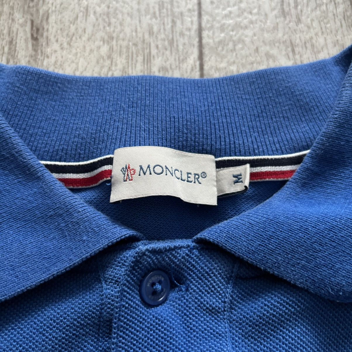 Moncler Moncler Manica Corta Logo Polo Size US M / EU 48-50 / 2 - 4 Thumbnail