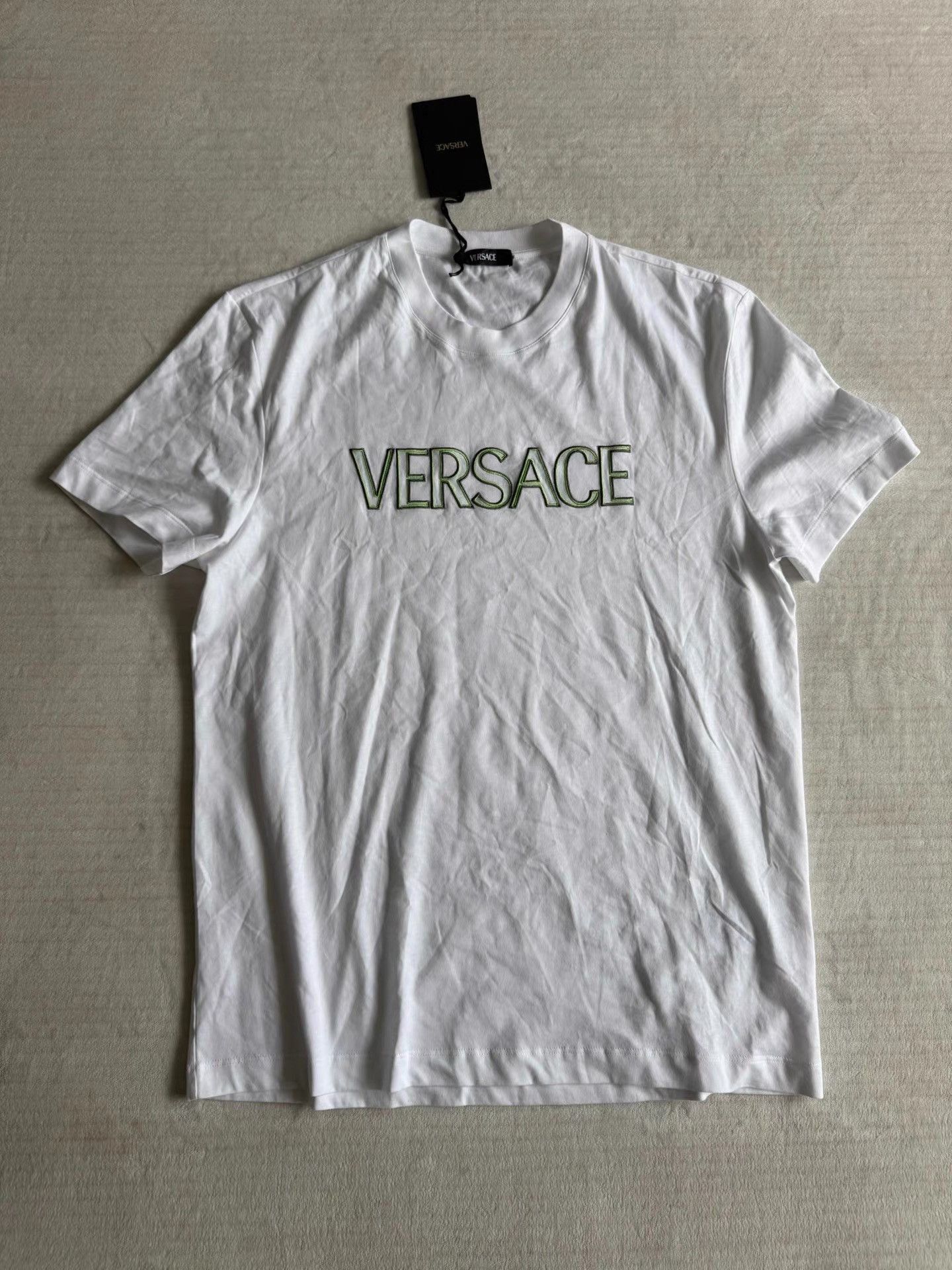 Versace White Short-Sleeve Graphic T-Shirt Size L Size US L / EU 52-54 / 3 - 1 Thumbnail