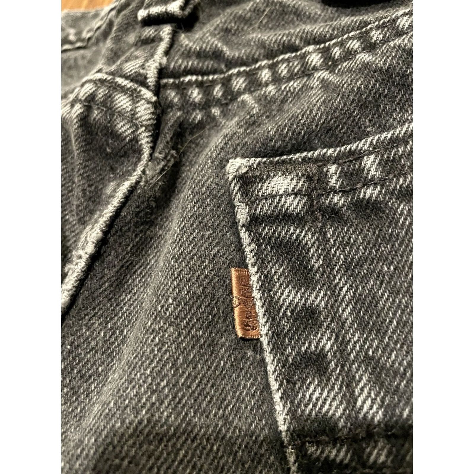 Levi's VINTAGE Levi's 545 Jeans Mens 32 Regular Black Denim 5-Pocket Tapered Relaxed Fit 1993 US Made Size US 32 / EU 48 - 5 Thumbnail