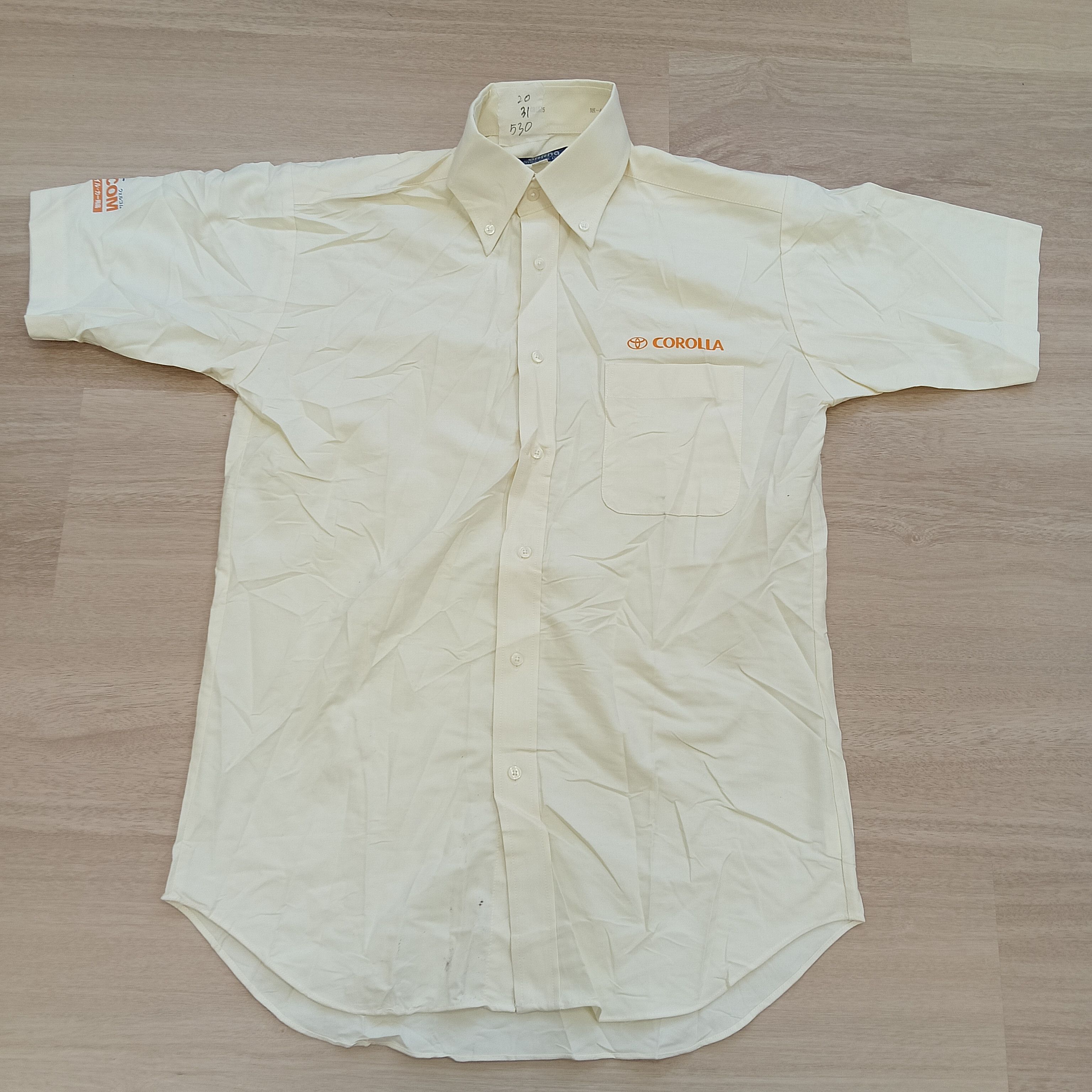 Japanese Brand TOYOTA COROLLA TEE BUTTON UP M Size US M / EU 48-50 / 2 - 2 Thumbnail