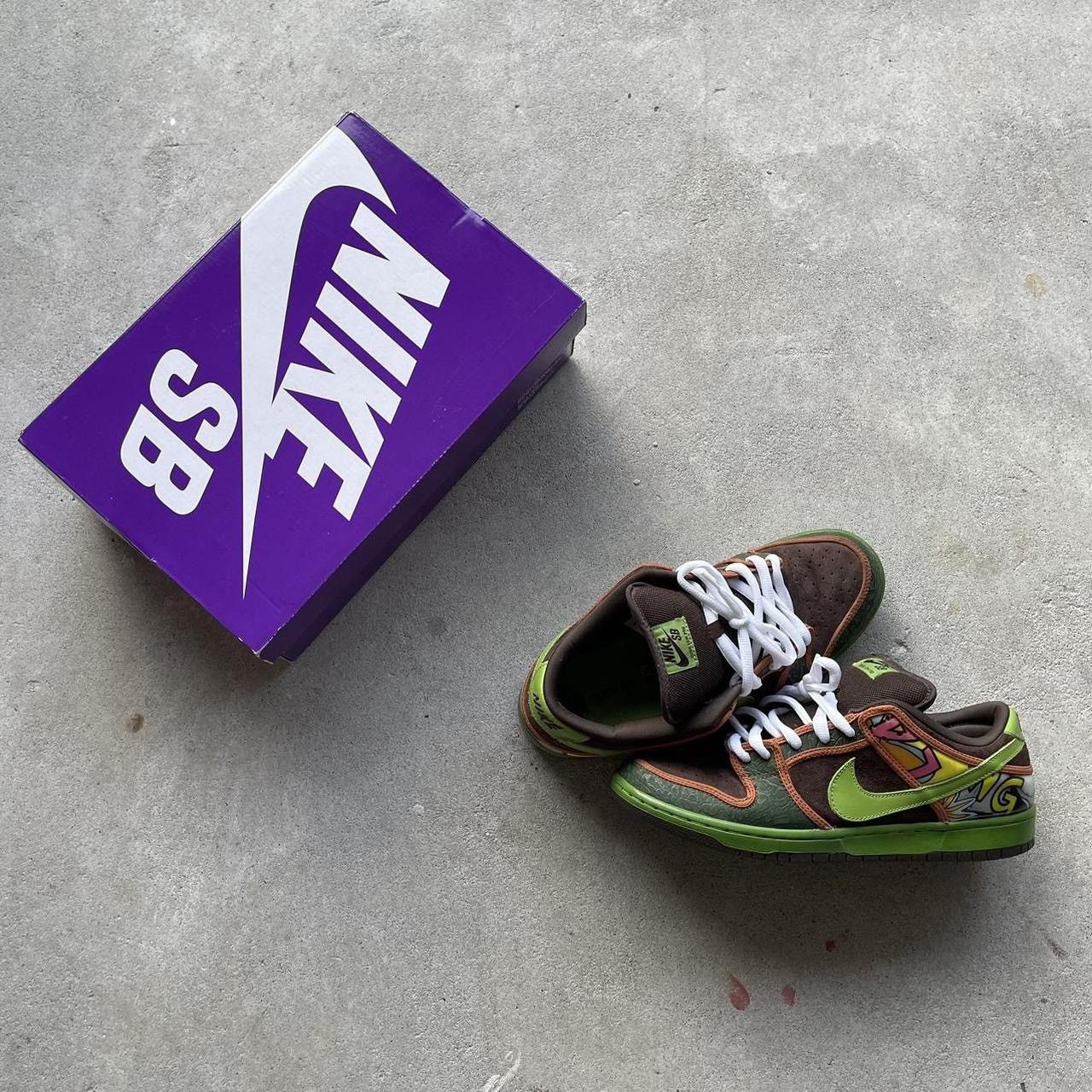 Nike SB Nike SB Dunk Low De La Soul 2015 Size US 10.5 / EU 43-44 - 8 Thumbnail