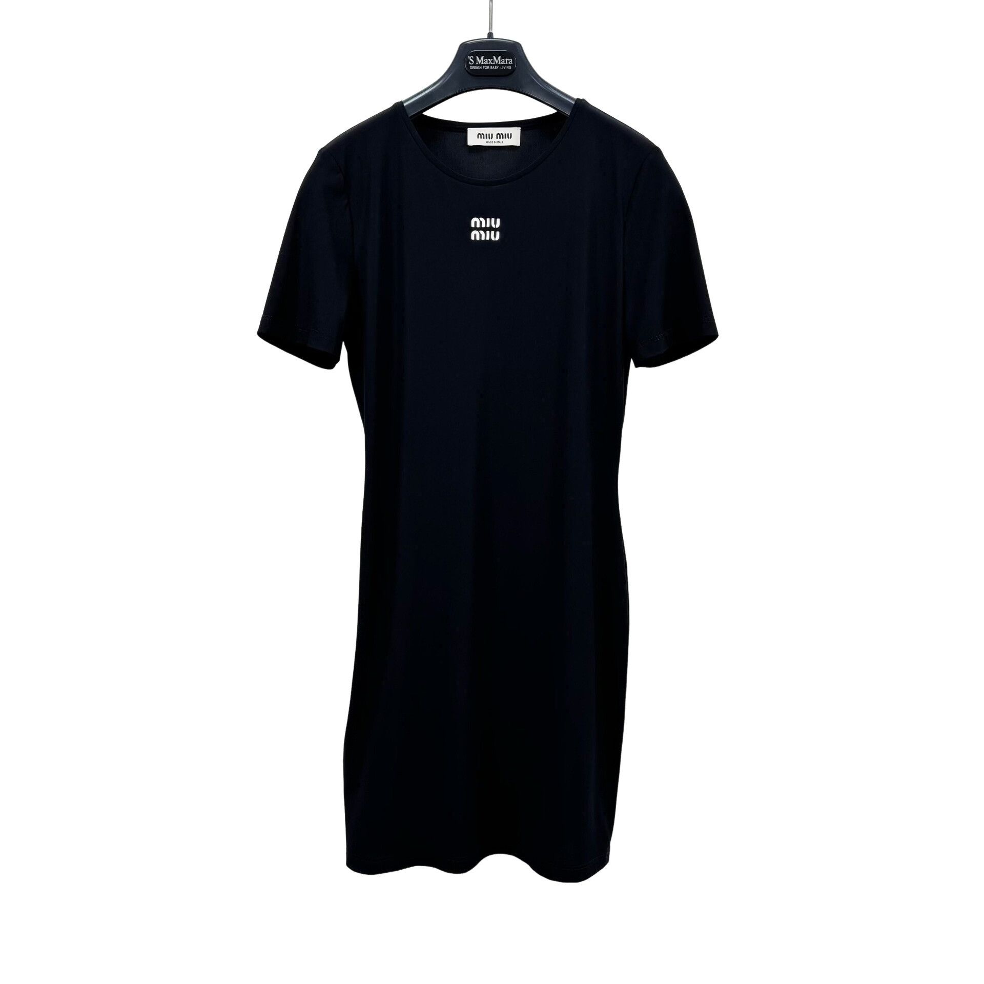 Miu Miu Miu Miu Logo Stretch Mini Dress Size 42 Size M / US 6-8 / IT 42-44 - 1 Thumbnail
