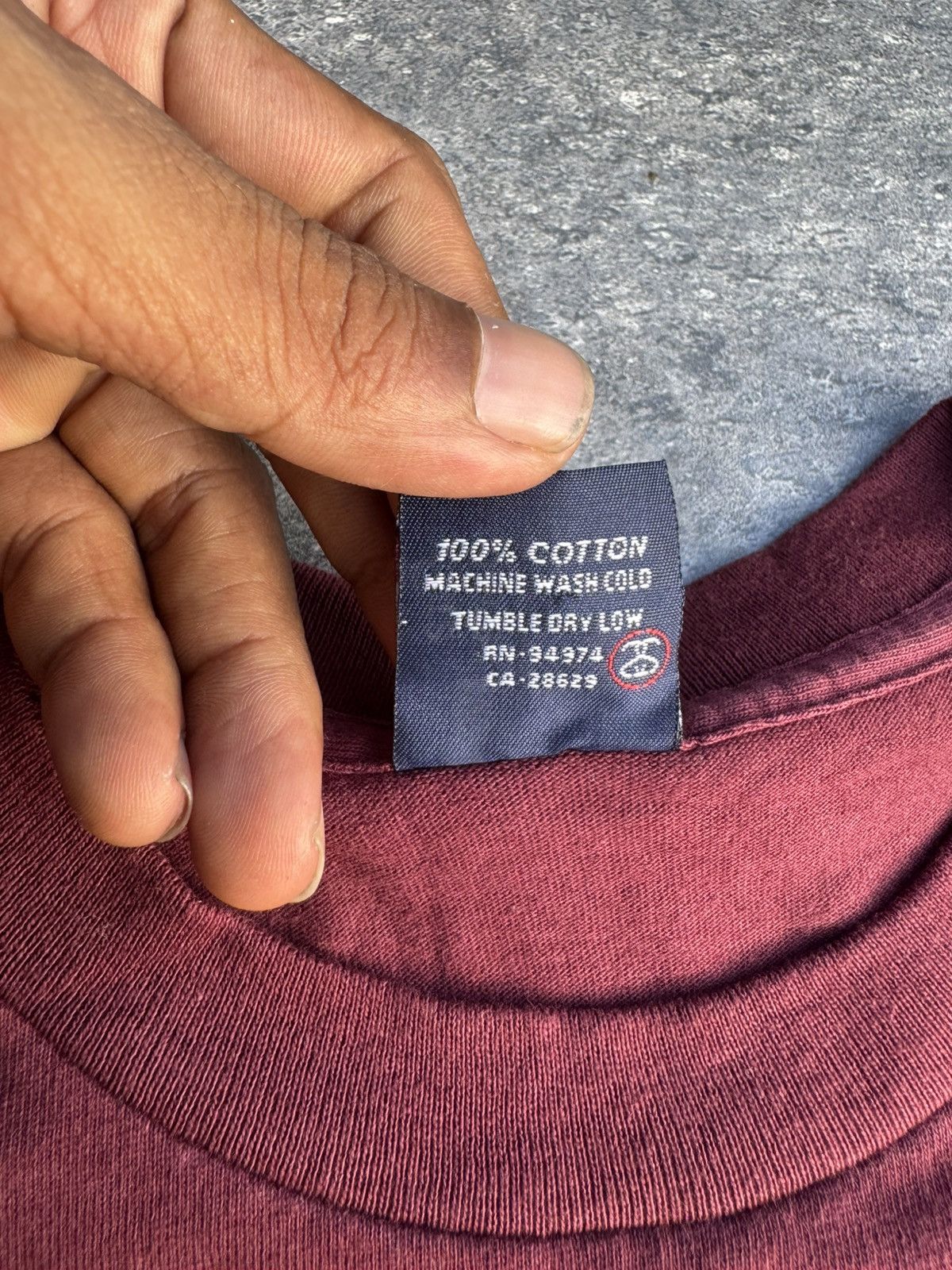 Stussy Stussy Shirt Vintage 90s Blue Box Logo Skate StreetWear Size US M / EU 48-50 / 2 - 10 Thumbnail