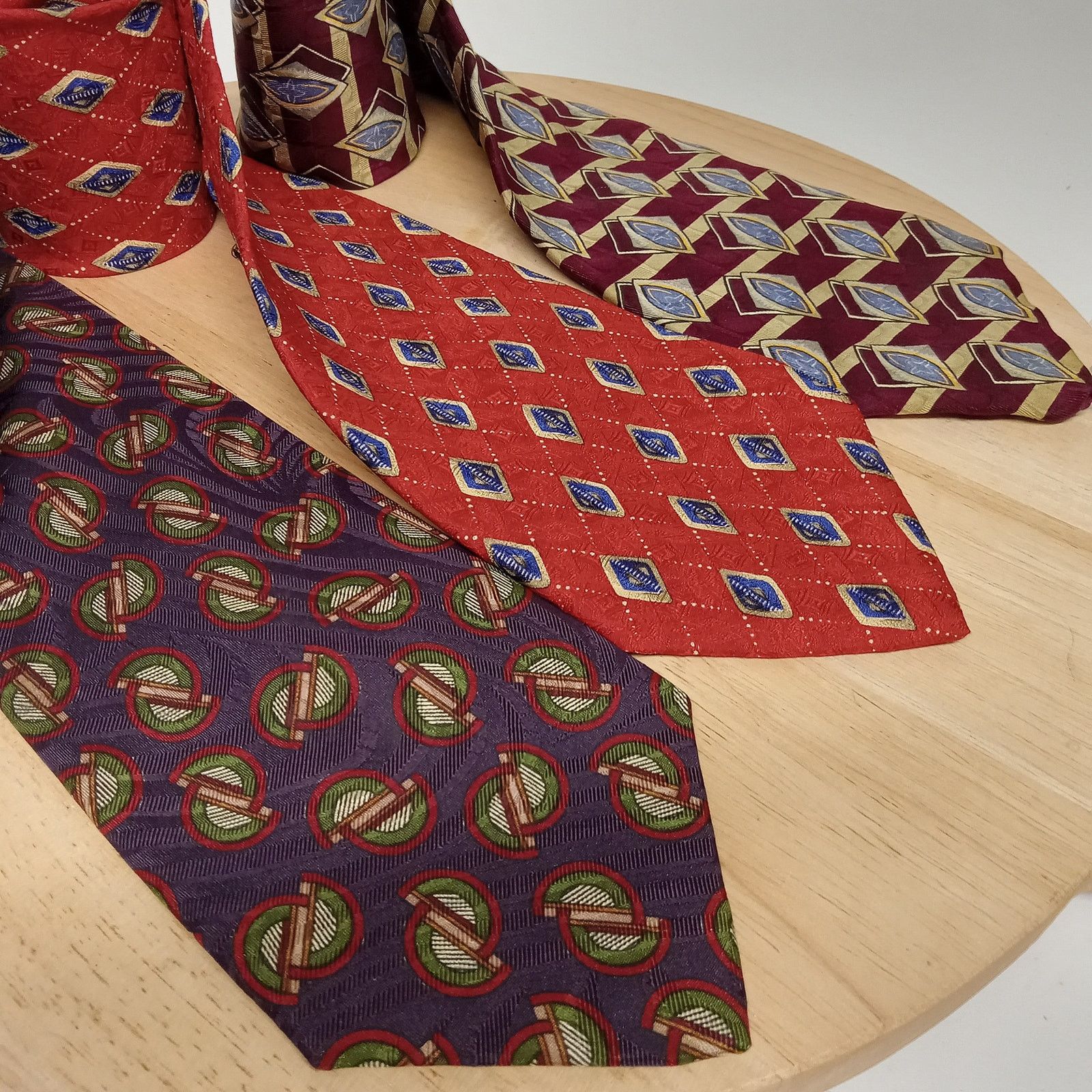 Robert Talbott Set Of 3 Robert Talbott Ties Men's Claymore 100% Silk USA Size ONE SIZE - 2 Thumbnail