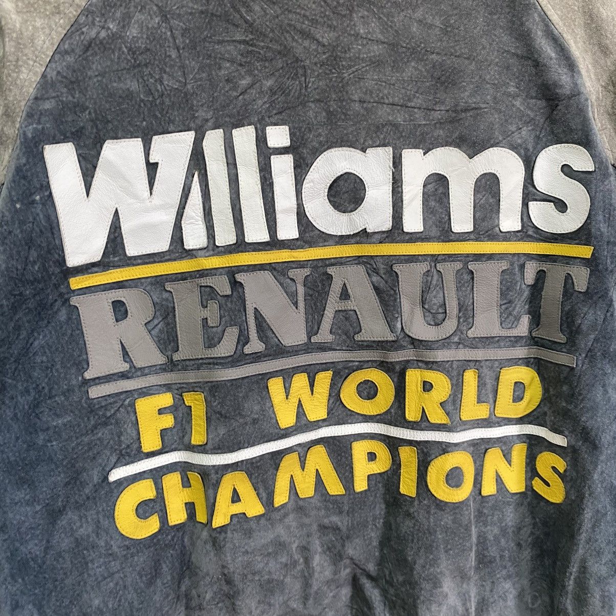 Formula 1 Vintage Williams Renault F1 World Champions Suede Bomber Size US M / EU 48-50 / 2 - 6 Thumbnail