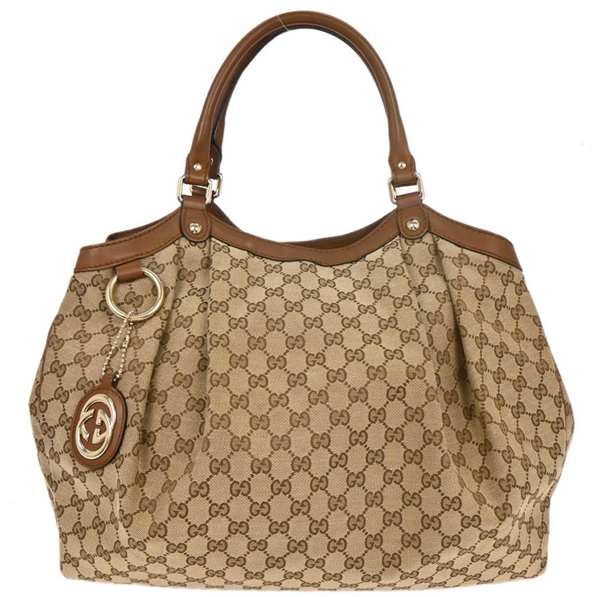 Gucci Gucci Sukey Tote GG Canvas Size ONE SIZE - 1 Thumbnail