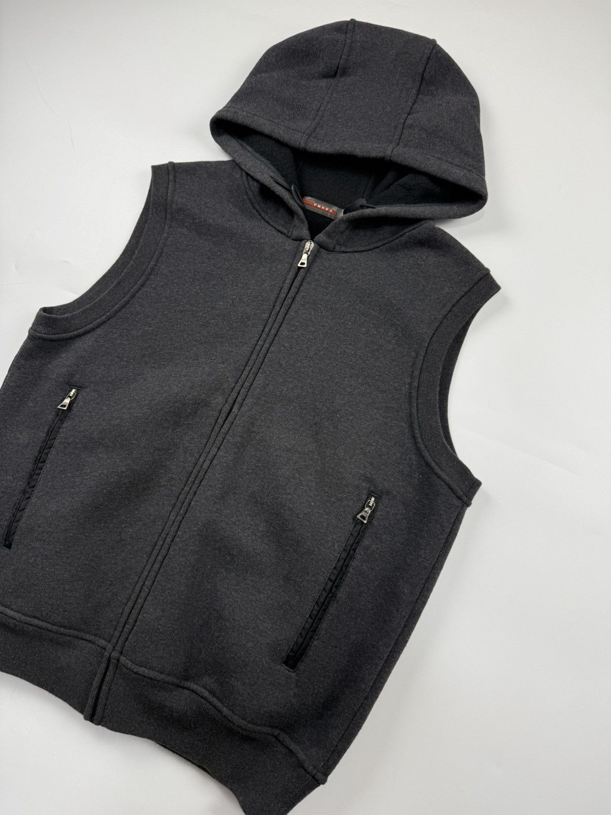 Prada Prada Sport Sleeveless Hoodie Size US S / EU 44-46 / 1 - 3 Thumbnail