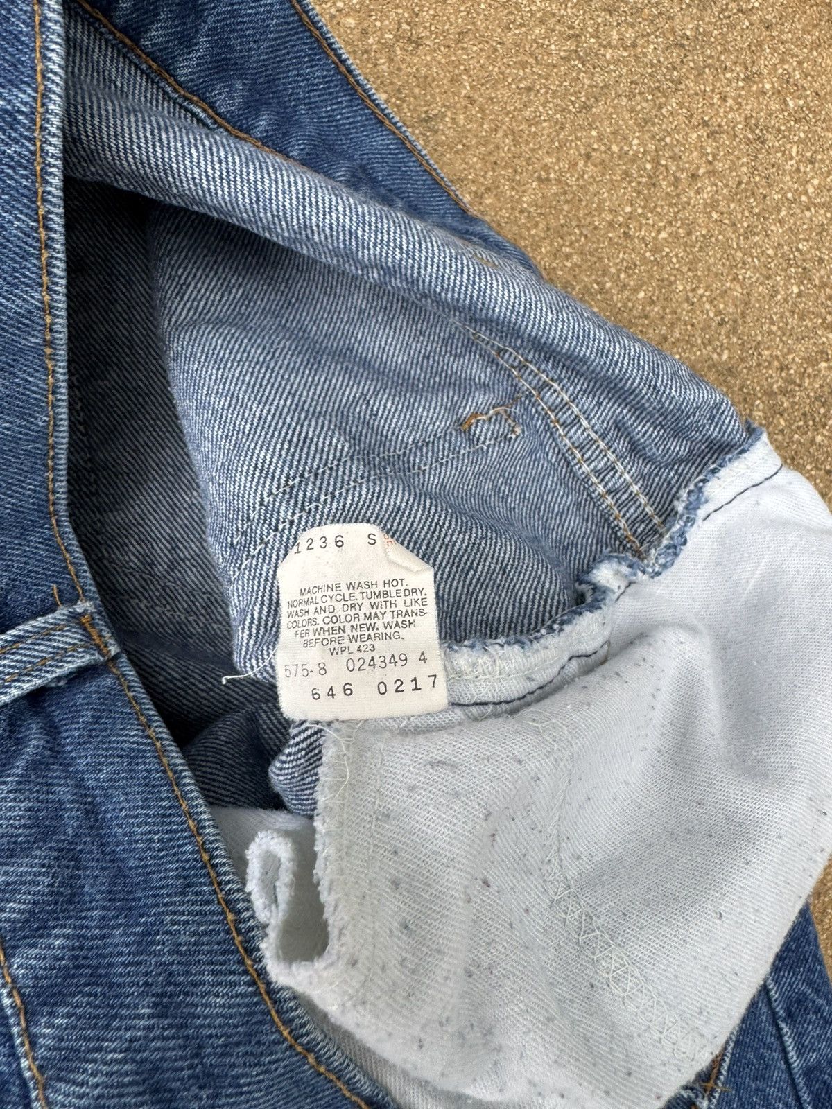 Levi's × Vintage Vtg 80’s Levi’s 646 Orange Tab Bellbottom Flare Jeans 36x29 Size US 36 / EU 52 - 6 Thumbnail