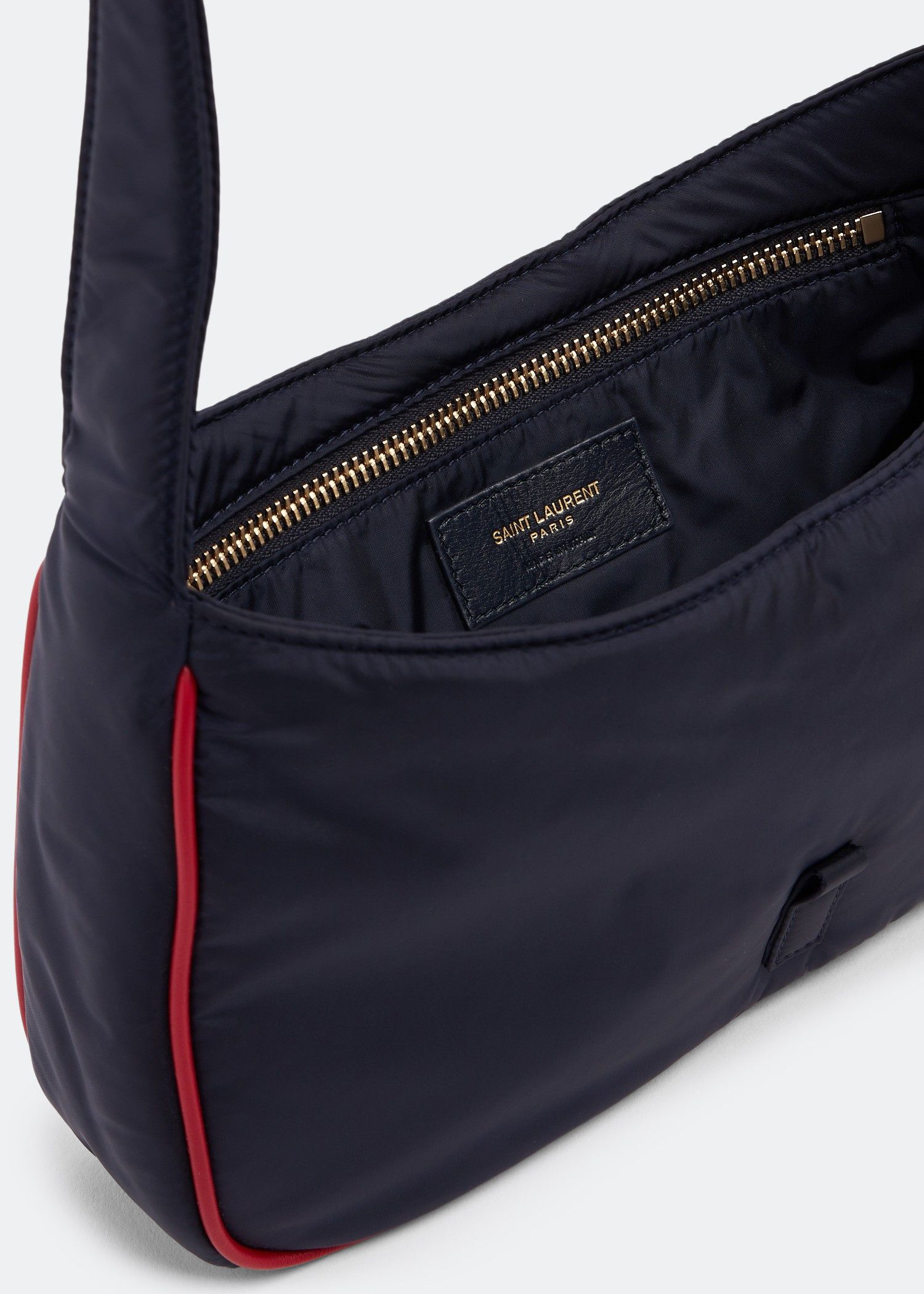 Saint Laurent Paris o1s1wg111124 Dup / Size: OS / Le 5 À 7 Crossbody Bag in Blue Size ONE SIZE - 4 Thumbnail