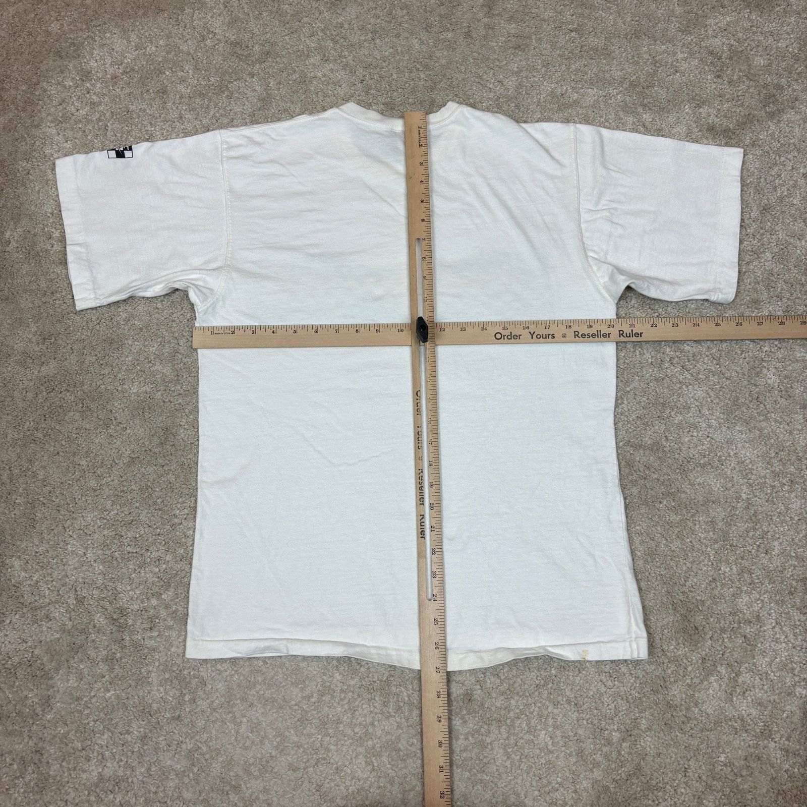 Vintage 80s Nike McEnroe T Shirt Men's Small Tennis Court
