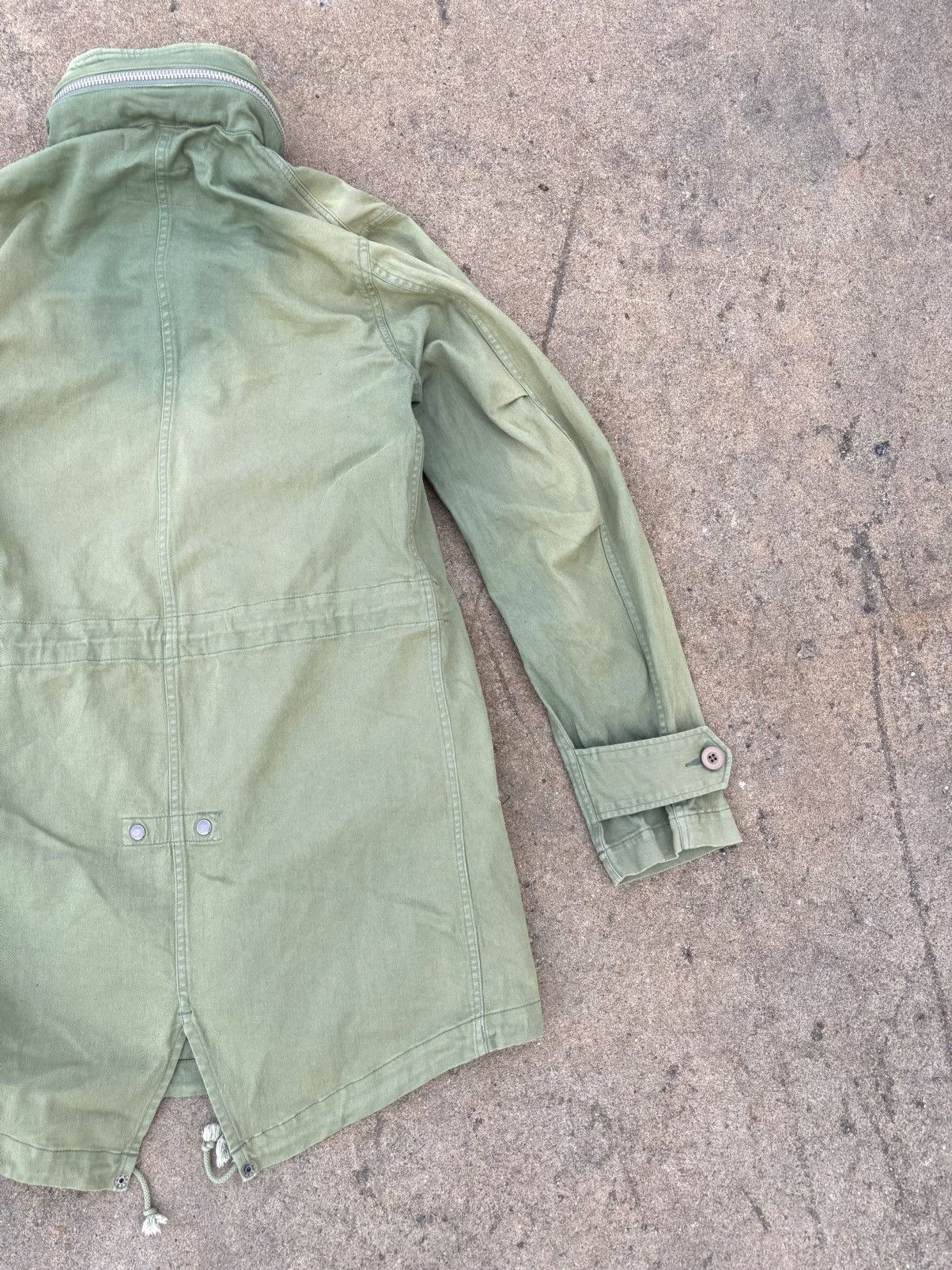 CABANE de ZUCCa FADED ZUCCA BY ISSEY MIYAKE ZIP JACKET COAT Size US S / EU 44-46 / 1 - 20 Thumbnail