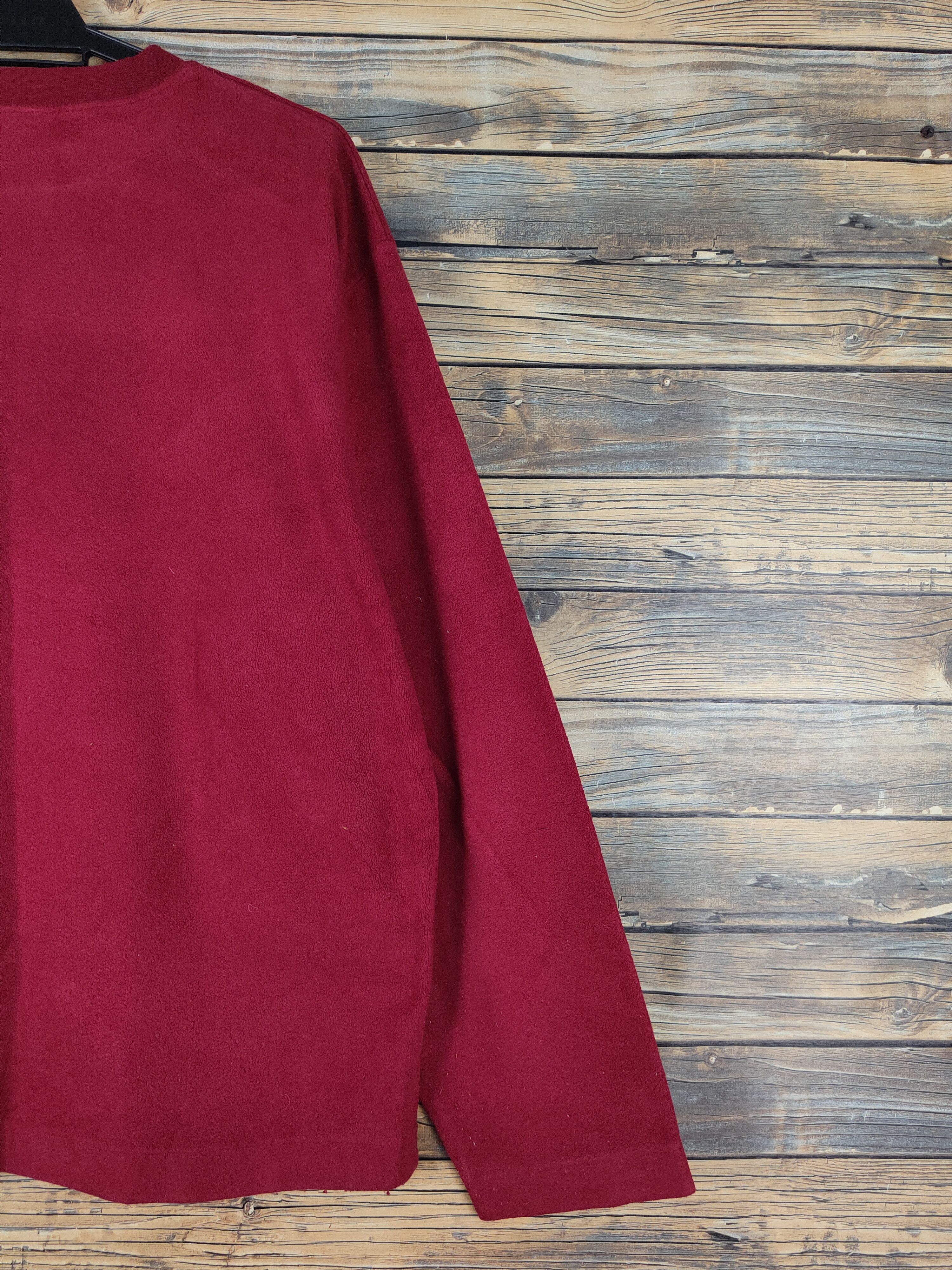 Gap × Japanese Brand × Vintage Gap vintage Maroon Sweatshirts #W1167 Size US L / EU 52-54 / 3 - 9 Thumbnail