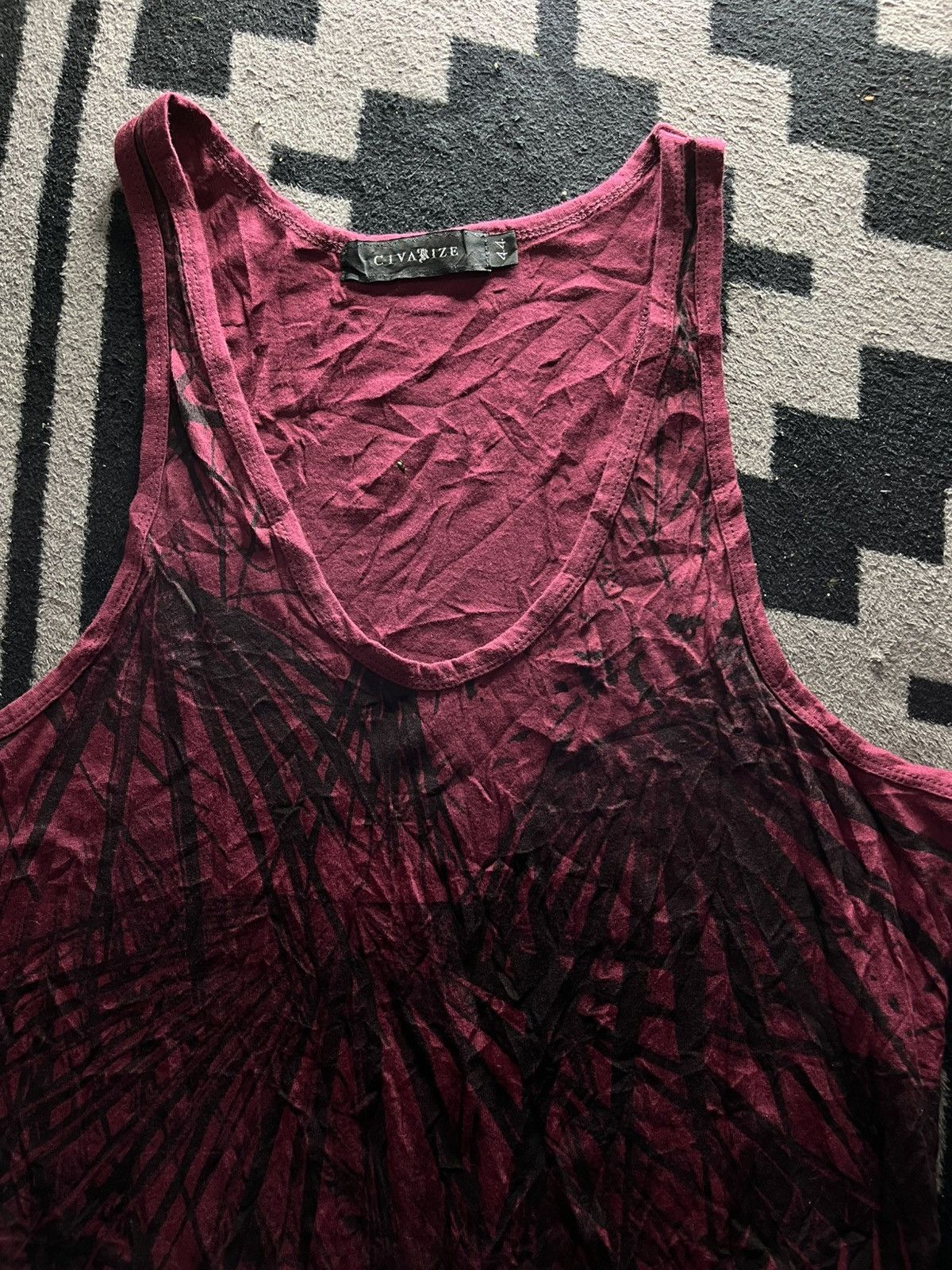 CIVARIZE 2000s Civarize assymmetric tanktop ifsixwasnine style Size US M / EU 48-50 / 2 - 3 Thumbnail