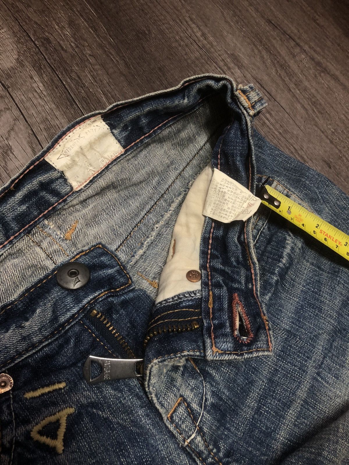 Japanese Brand × Vintage VINTAGE ANTGAUGE VAYAMOS MEXICO JEANS RARE DESIGN (UNISEX) Size US 29 - 15 Thumbnail
