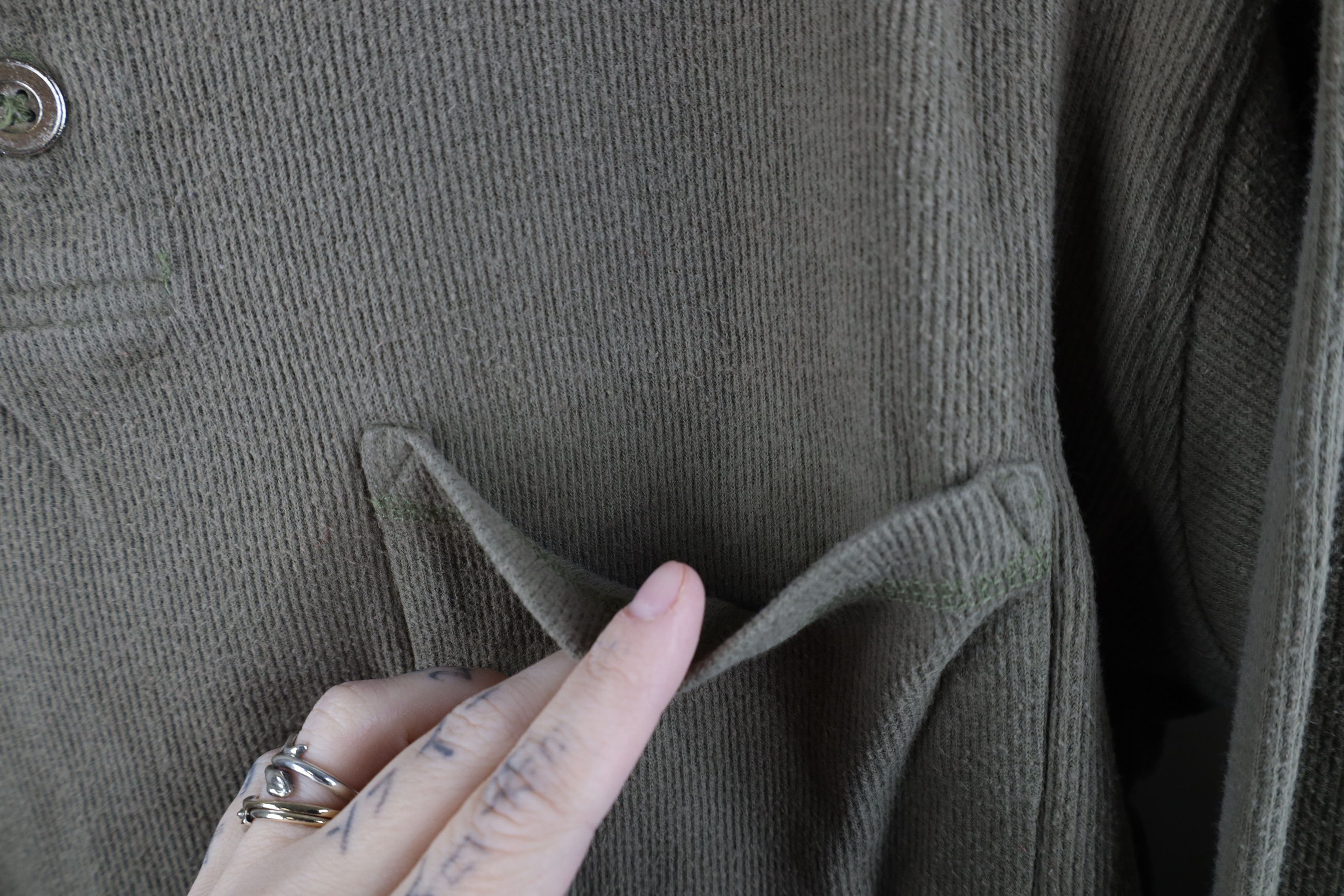 Vintage Vintage 90s Streetwear Ribbed Long Sleeve Henley T-Shirt Size US S / EU 44-46 / 1 - 6 Thumbnail
