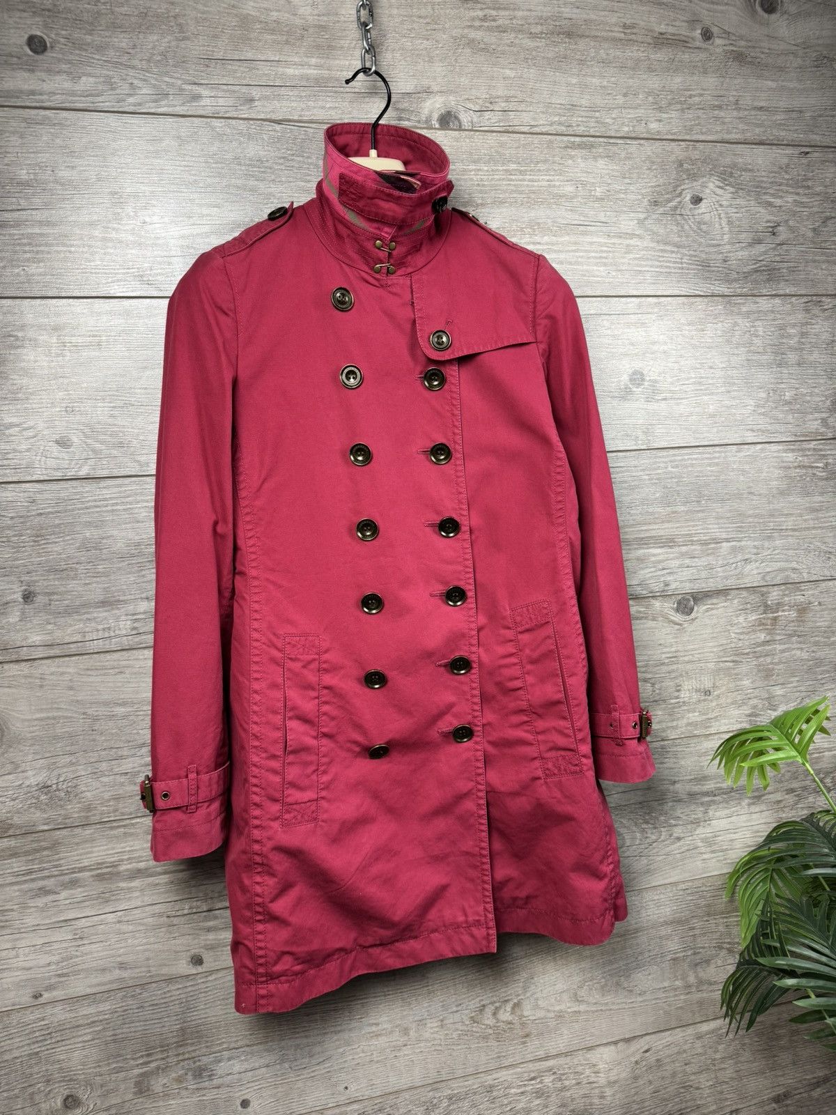 Burberry Burberry Brit Trench Vintage coat with checkered lining Size M / US 6-8 / IT 42-44 - 10 Thumbnail