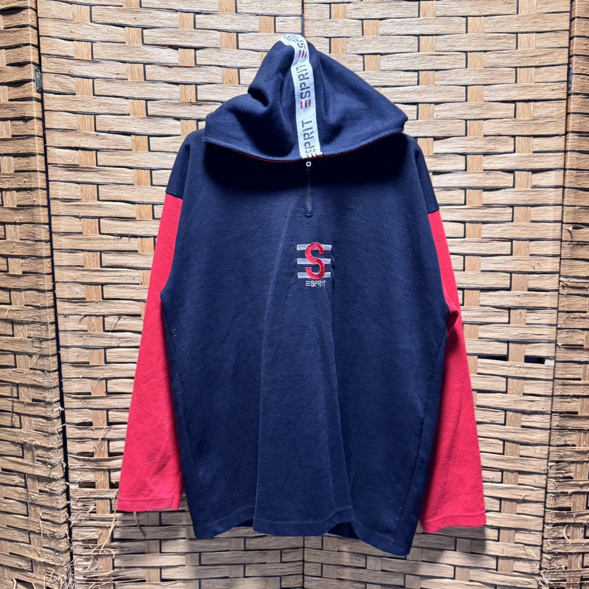 Esprit Vintage Esprit Halfzipper hoodie Size US L / EU 52-54 / 3 - 2 Thumbnail