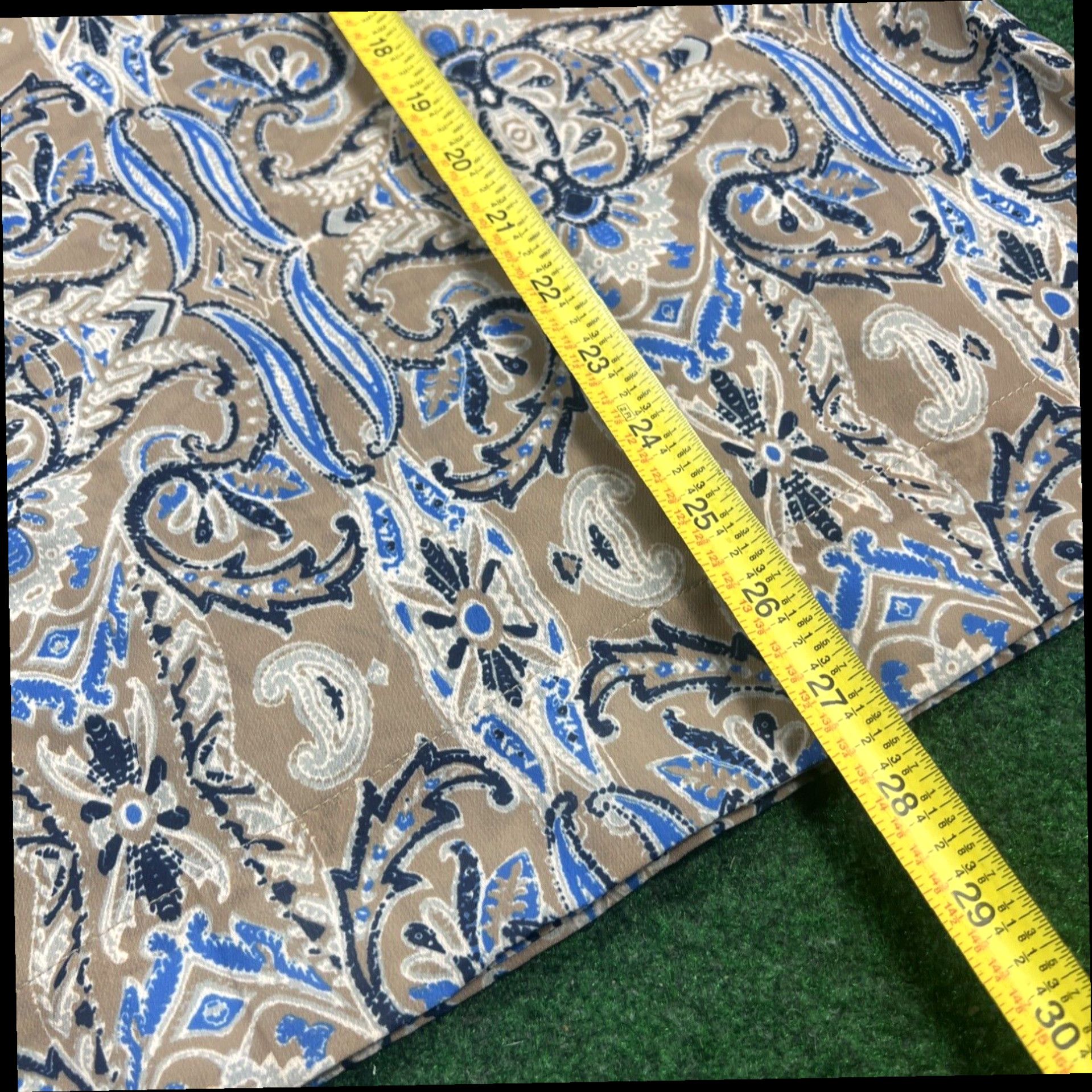 Vintage Weekend By Suzanne Betro Tunic Top Size 1x Blue And Beige Size XL / US 12-14 / IT 48-50 - 6 Thumbnail