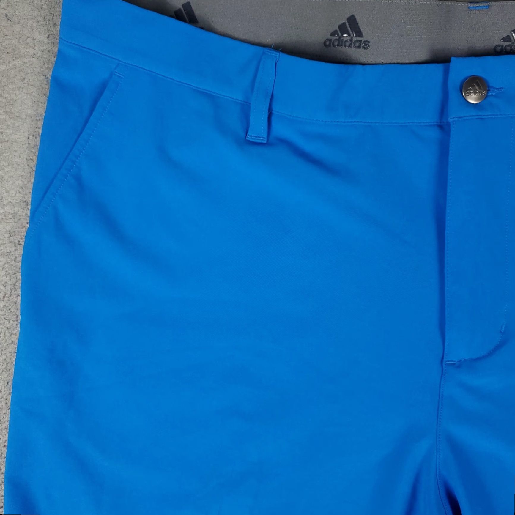 Adidas Adidas Shorts Mens Size 40 Light Blue Golf Casual Slash Pockets Flat Front Chino Size US 40 / EU 56 - 2 Thumbnail