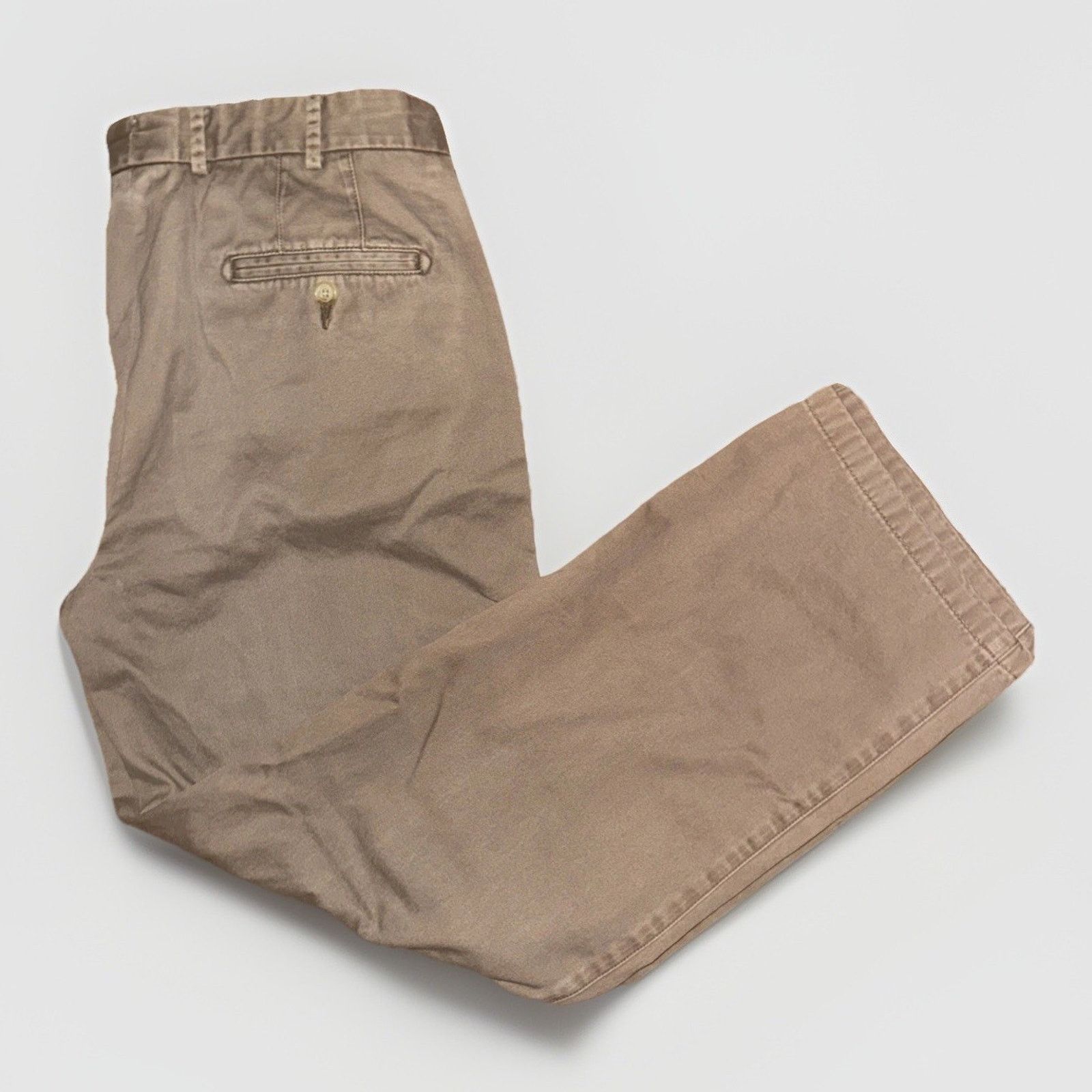 Peter Millar Peter Millar Slim Chino Pants 32x28 Khaki Golf Casual Size US 32 / EU 48 - 1 Thumbnail