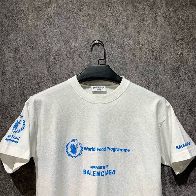 Balenciaga Balenciaga WFP Co-branded Short Sleeve T-Shirt 2502-Nextarr Size US S / EU 44-46 / 1 - 3 Thumbnail