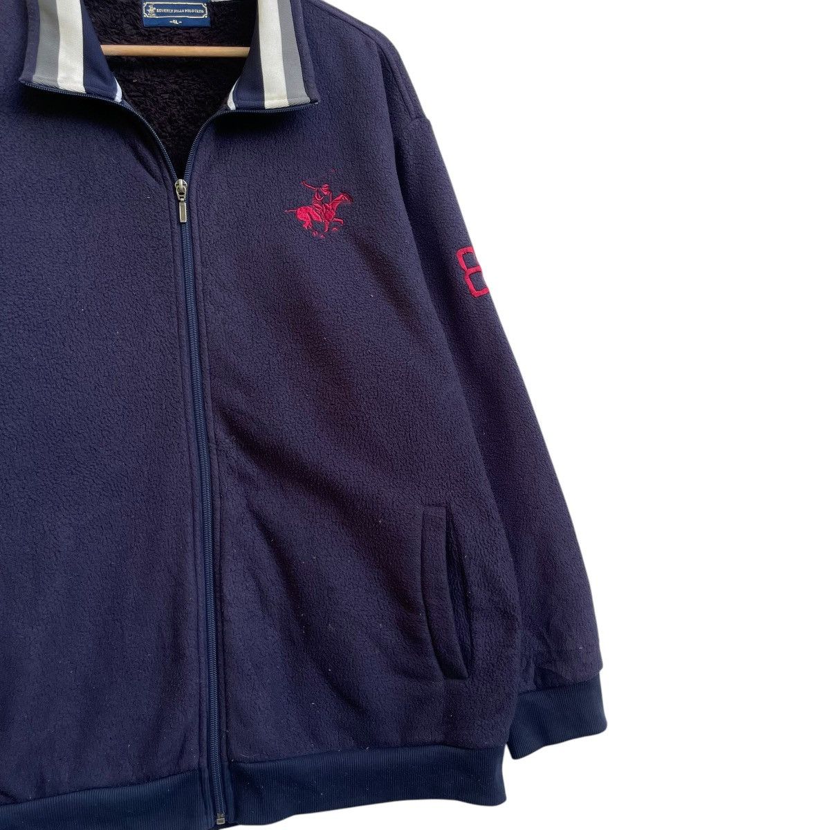 Polo Ralph Lauren 💥Vintage Beverly Hills Polo Club Zipper Up Jacket Size US M / EU 48-50 / 2 - 6 Thumbnail