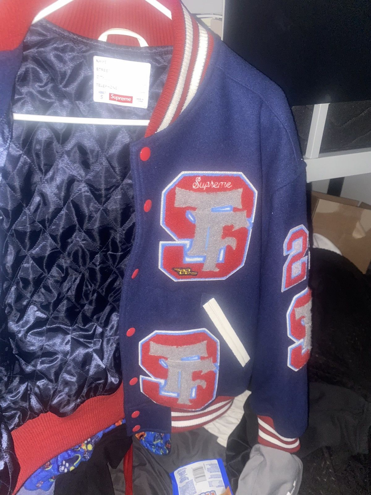 Supreme Supreme drilll team varsity Size US S / EU 44-46 / 1 - 5 Thumbnail