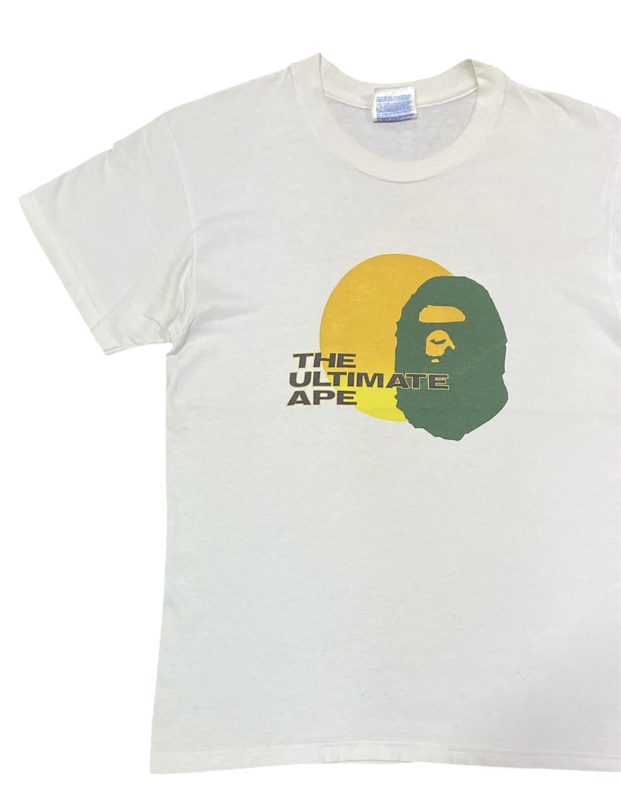 Bape 🔥OG🔥Rare 90s Vintage bape x stash the ultimate ape hanes tag Size US S / EU 44-46 / 1 - 3 Thumbnail